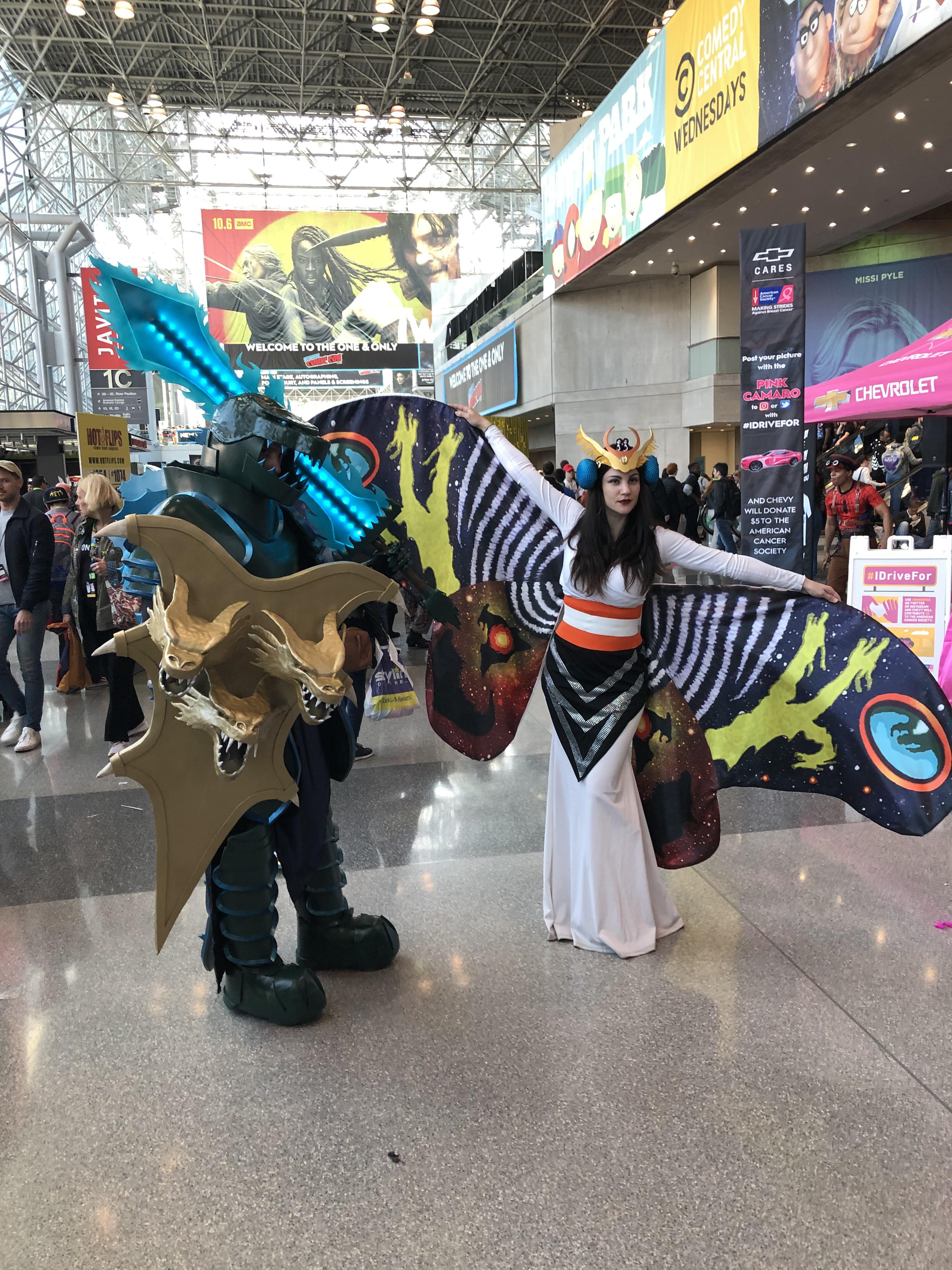 Fantastic cosplay at NYCC r/GODZILLA