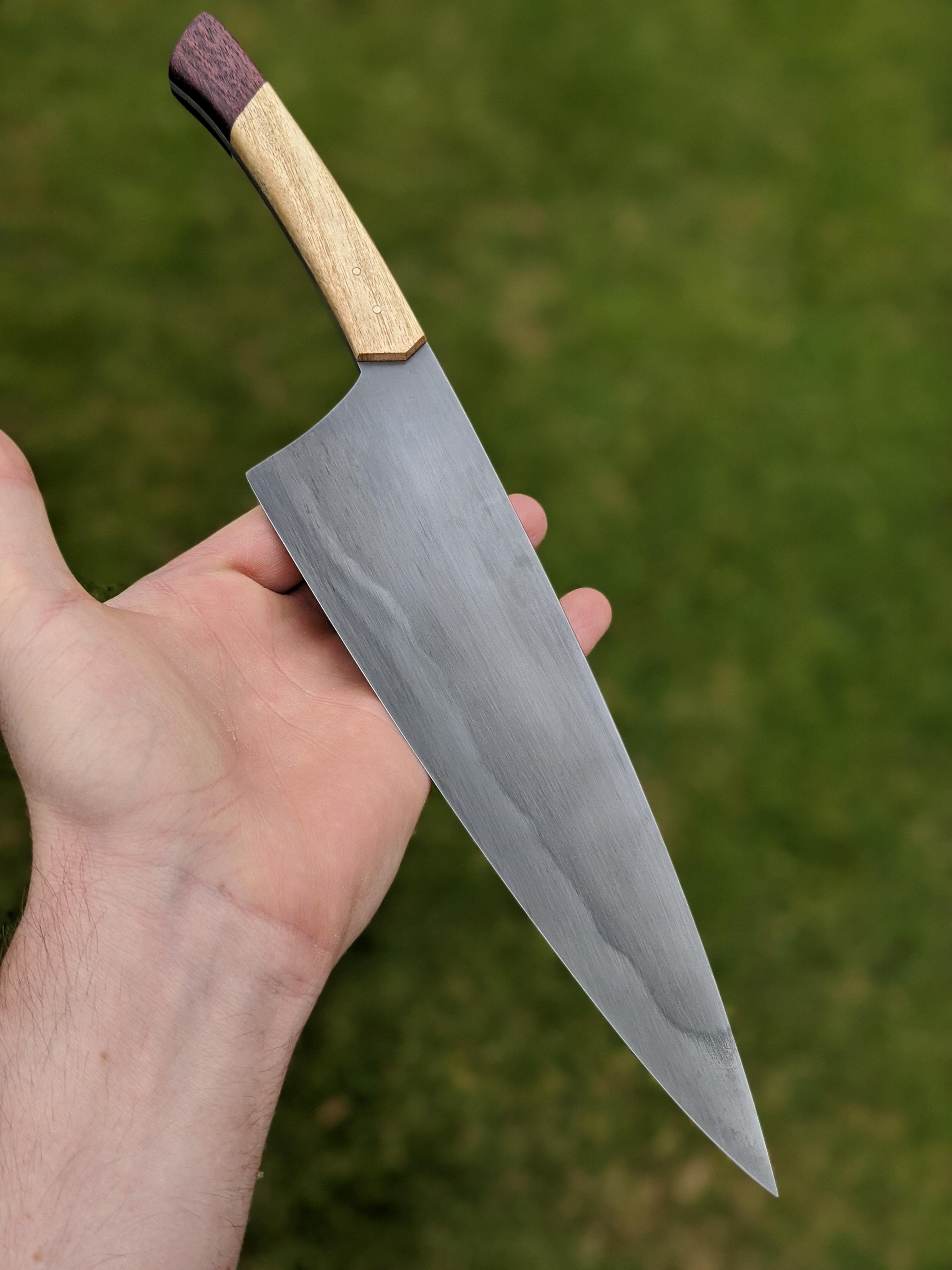 First attempt at a hamon line. Really pleased with how it turned out