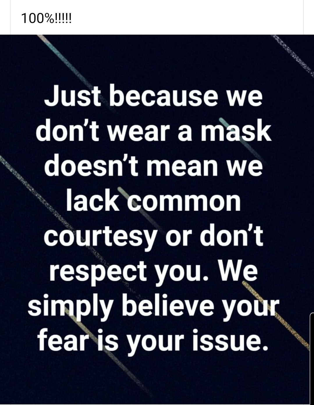 This logic here is why COVID cases are spiking all across the US r