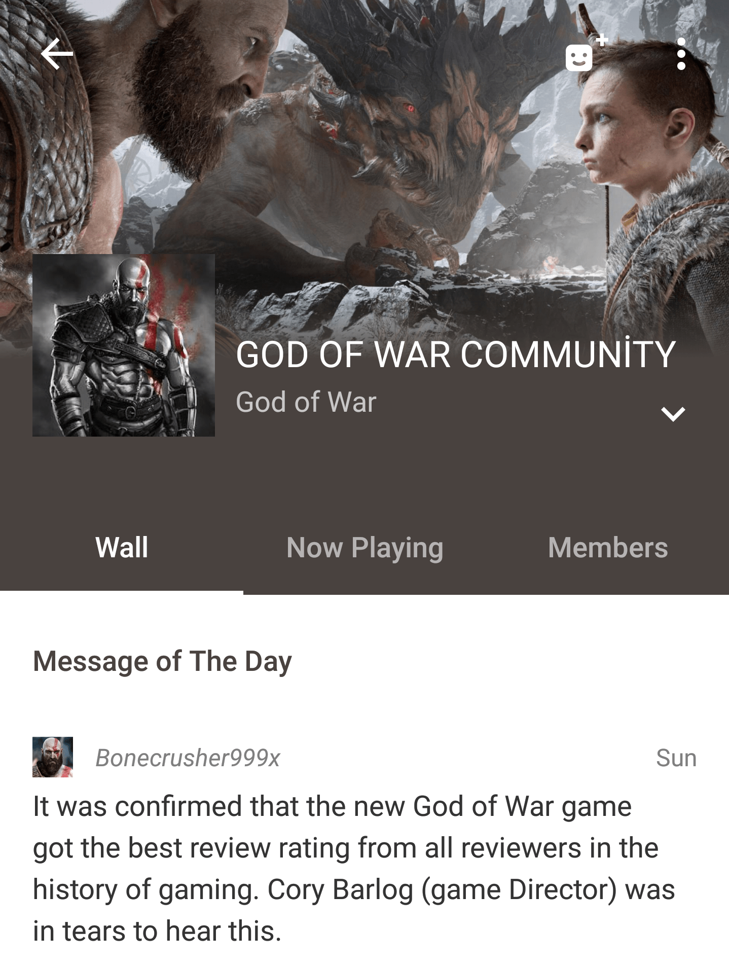 GOW got the best review rating from all reviewers in the history of