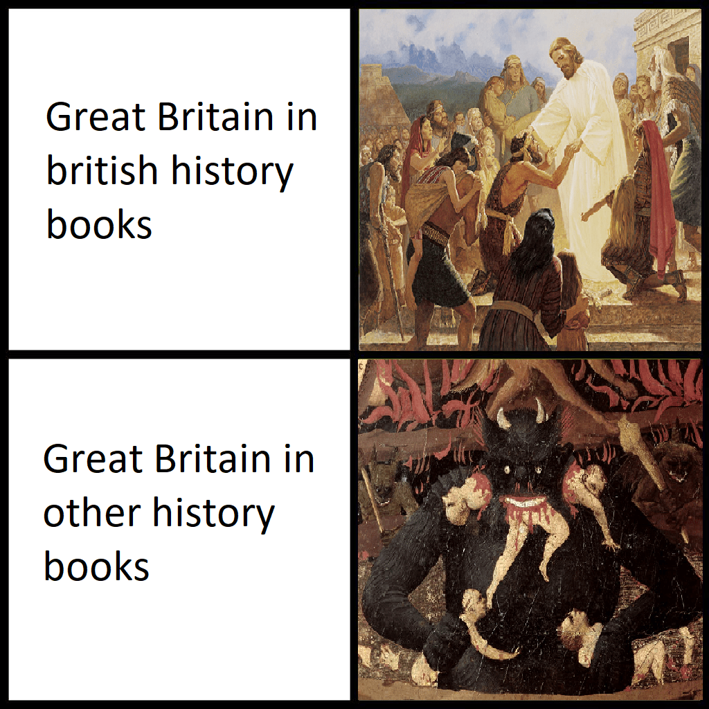 Great Britain the devourer of lands r/HistoryMemes