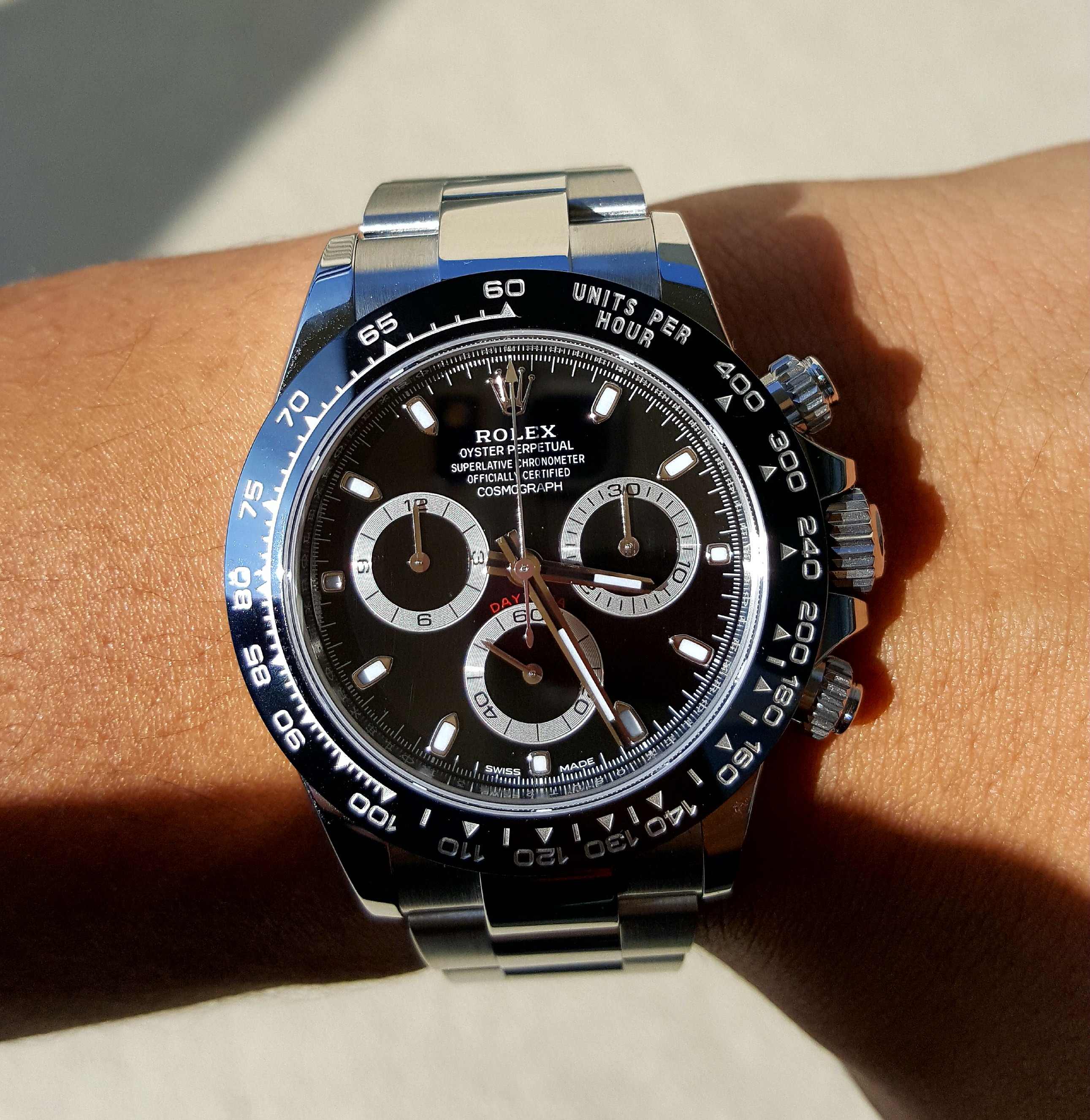[Rolex] My Black Ceramic Daytona 500 r/Watches