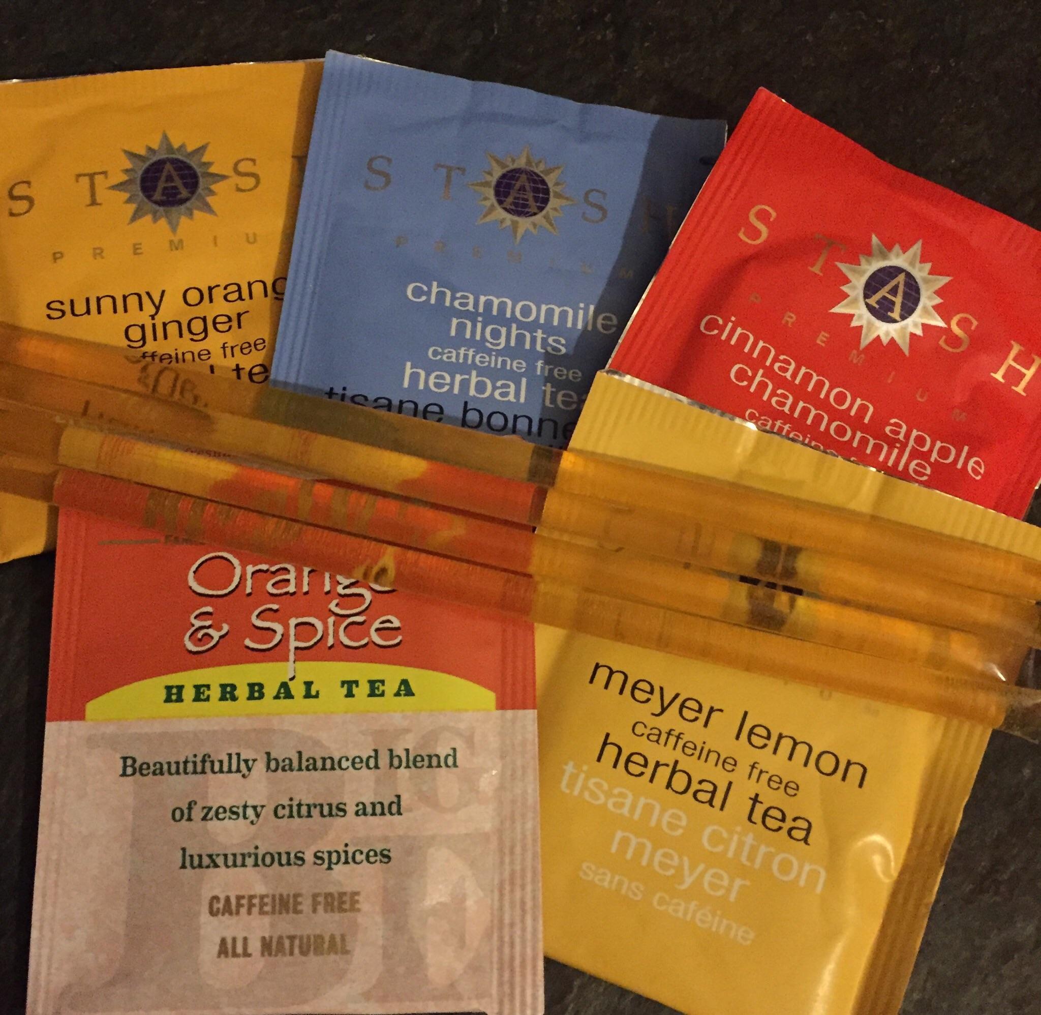 I love my Asian teas, but have recently hit up some basic herbal teas