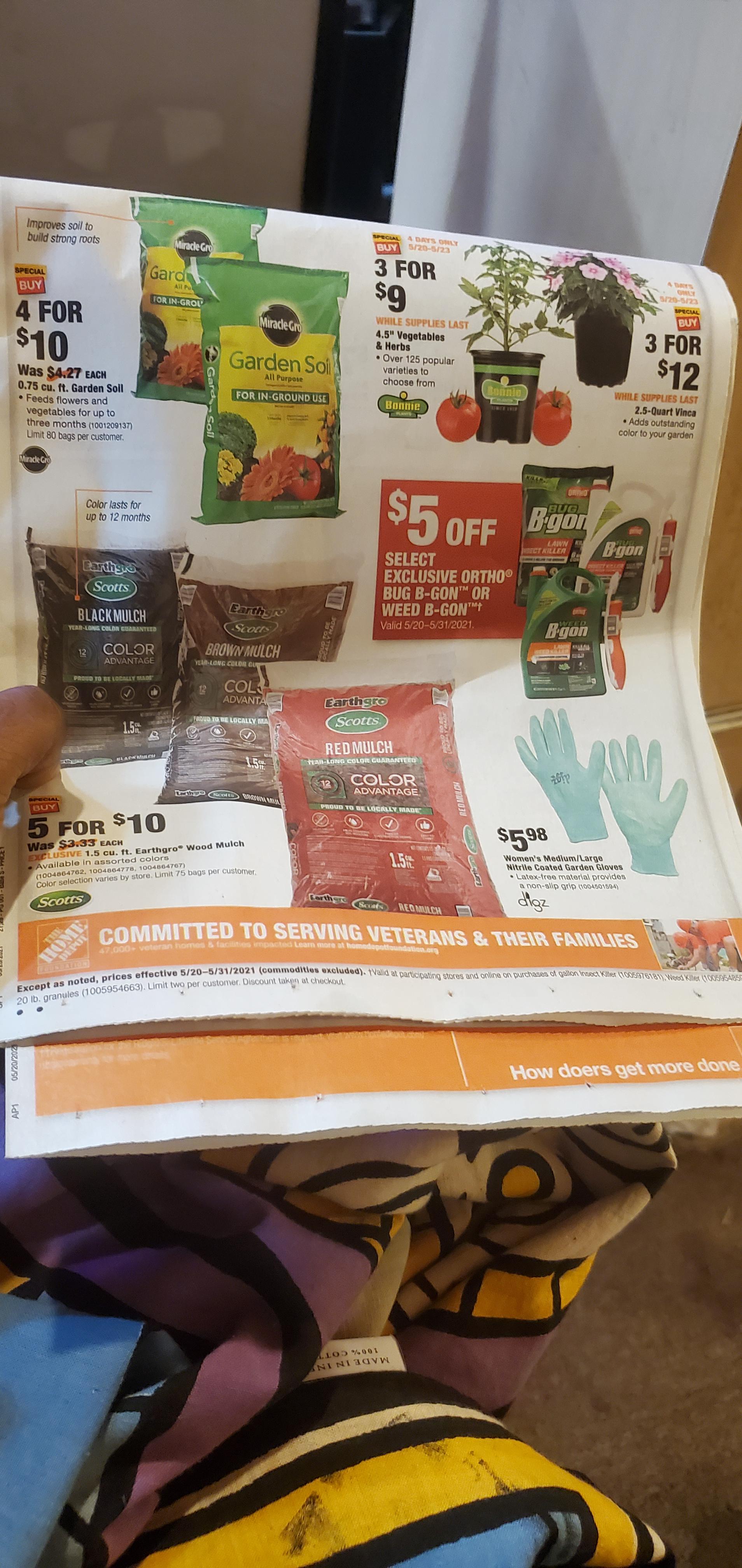 Good garden soil sale at home depot r/gardening