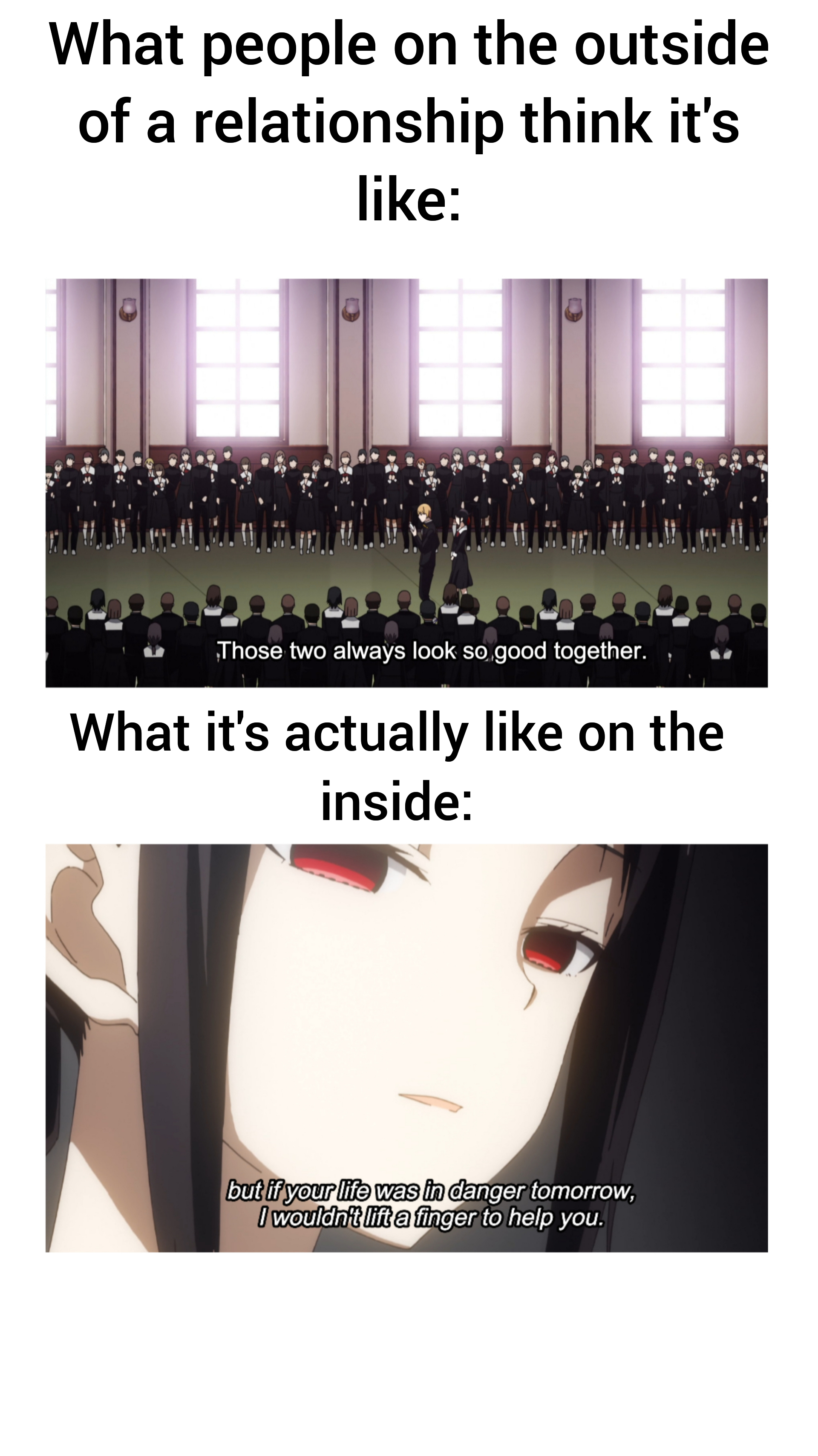 Memes from every episode of Kaguyasama Love is War ep 1 r/Animemes