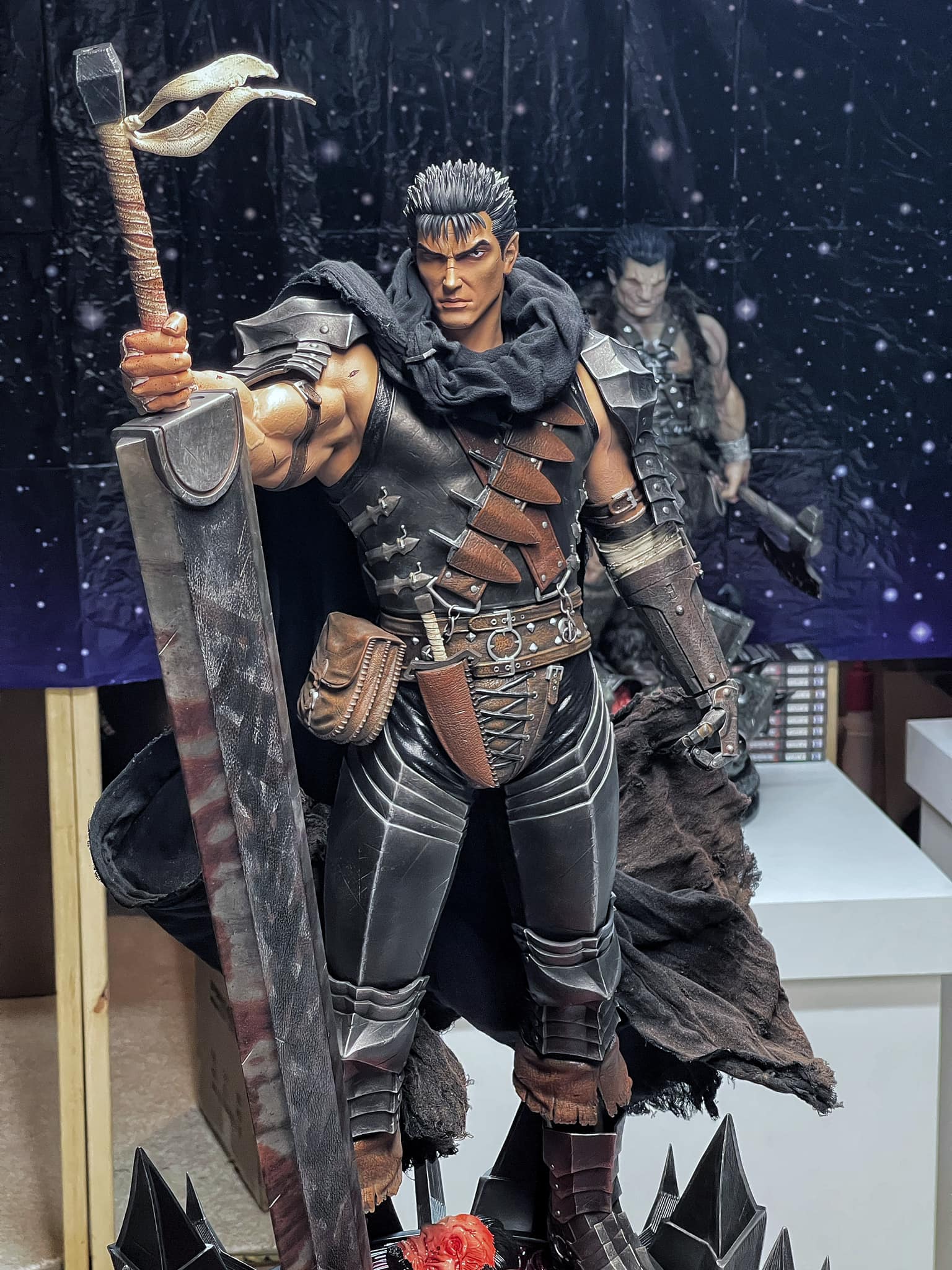 Received my 1/3 Prime 1 Guts statue. He is immaculate r/Berserk