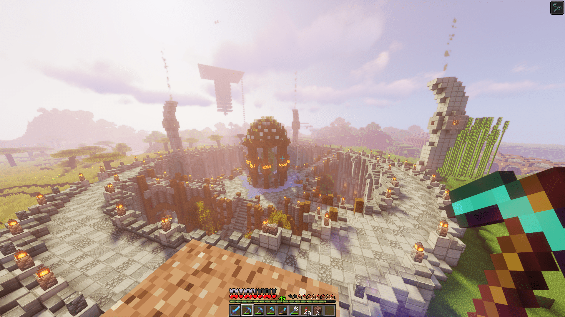 This is my first attempt making a mega base, and i have finally