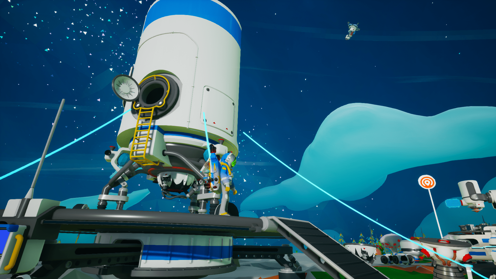 my chemistry lab is now a satellite. r/Astroneer