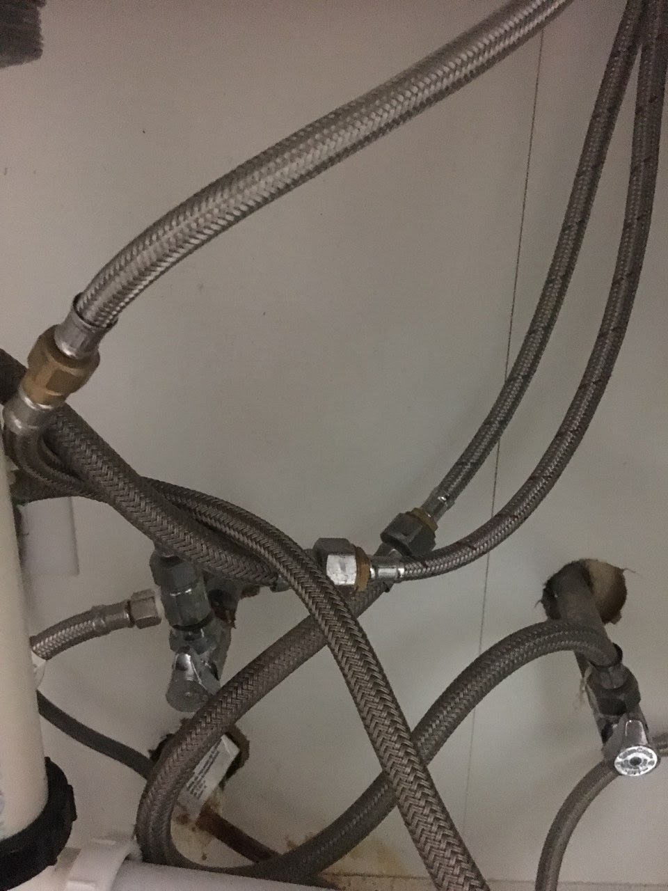 Not sure this is the right sub, but my kitchen faucet has way lower