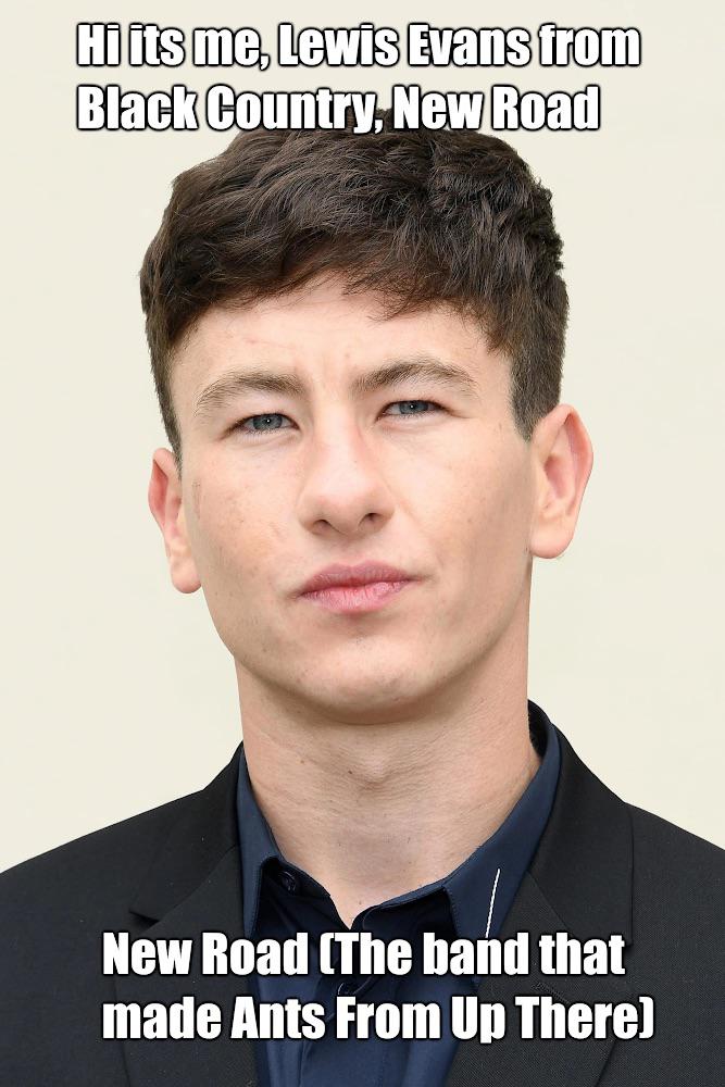 This really might be Lewis Evans from the band „Black Country, New Road