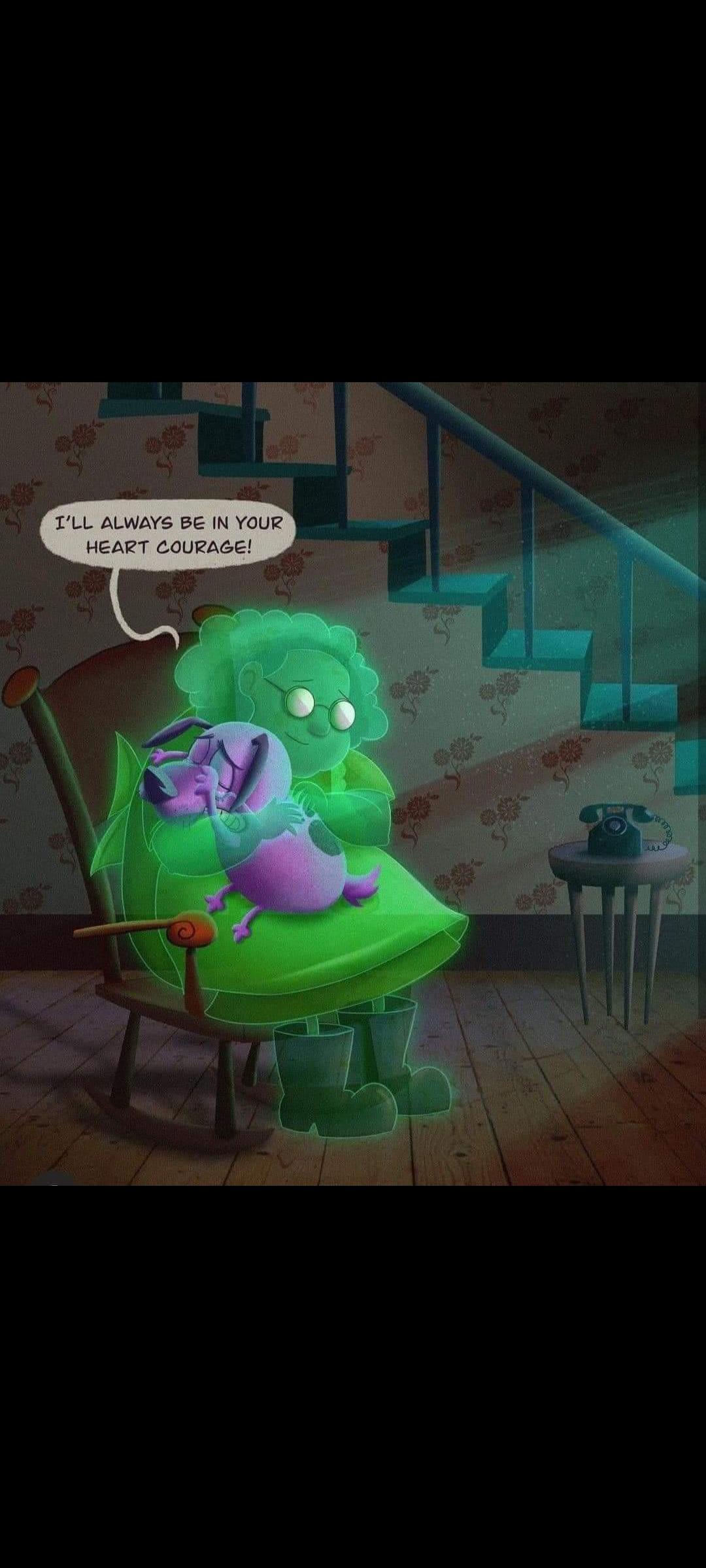 Muriel's Voice Actor Passed Away On 2nd August 2021. Thanks For The