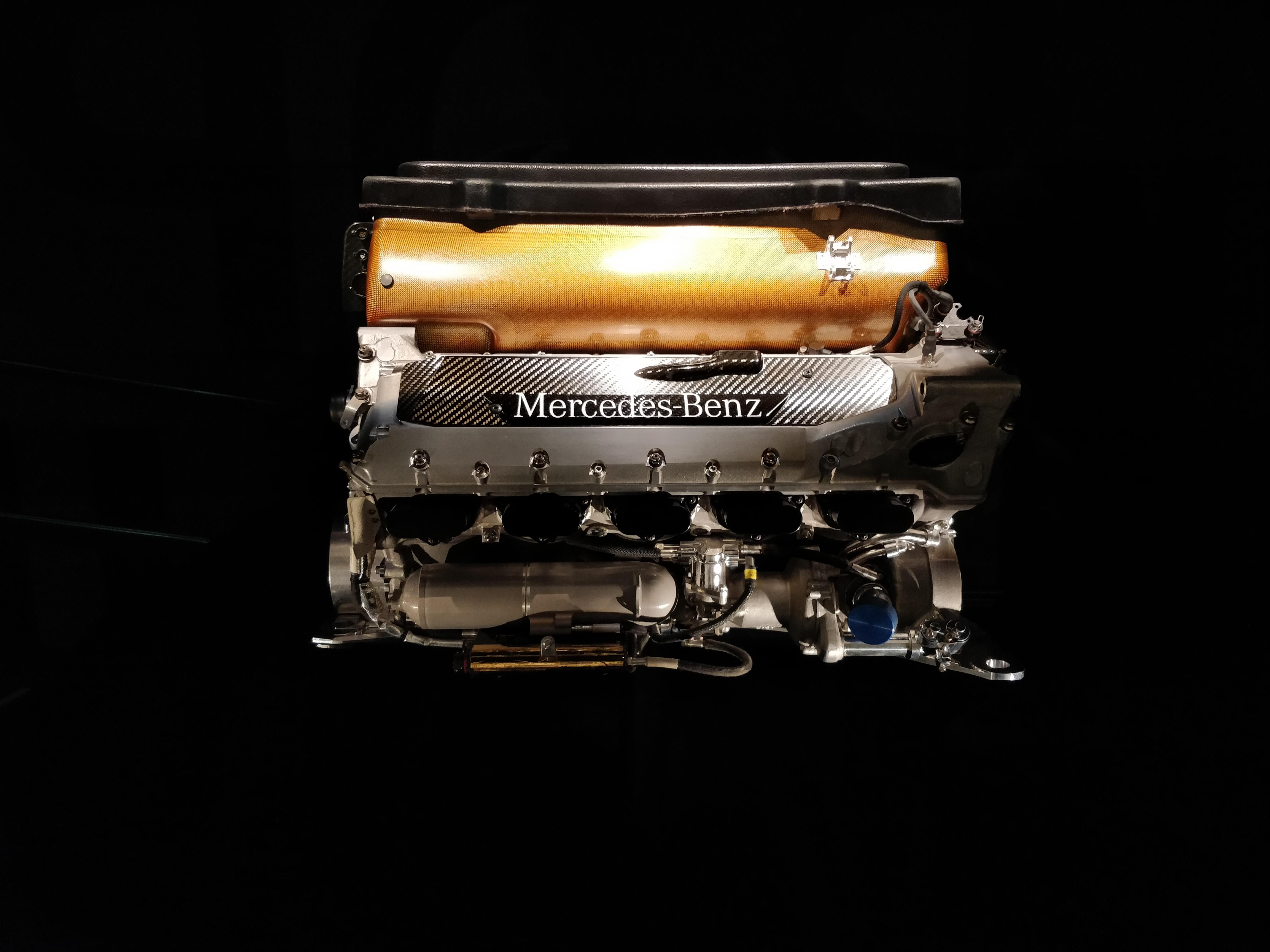 V10 engine at the Mercedes Benz Museum r/formula1