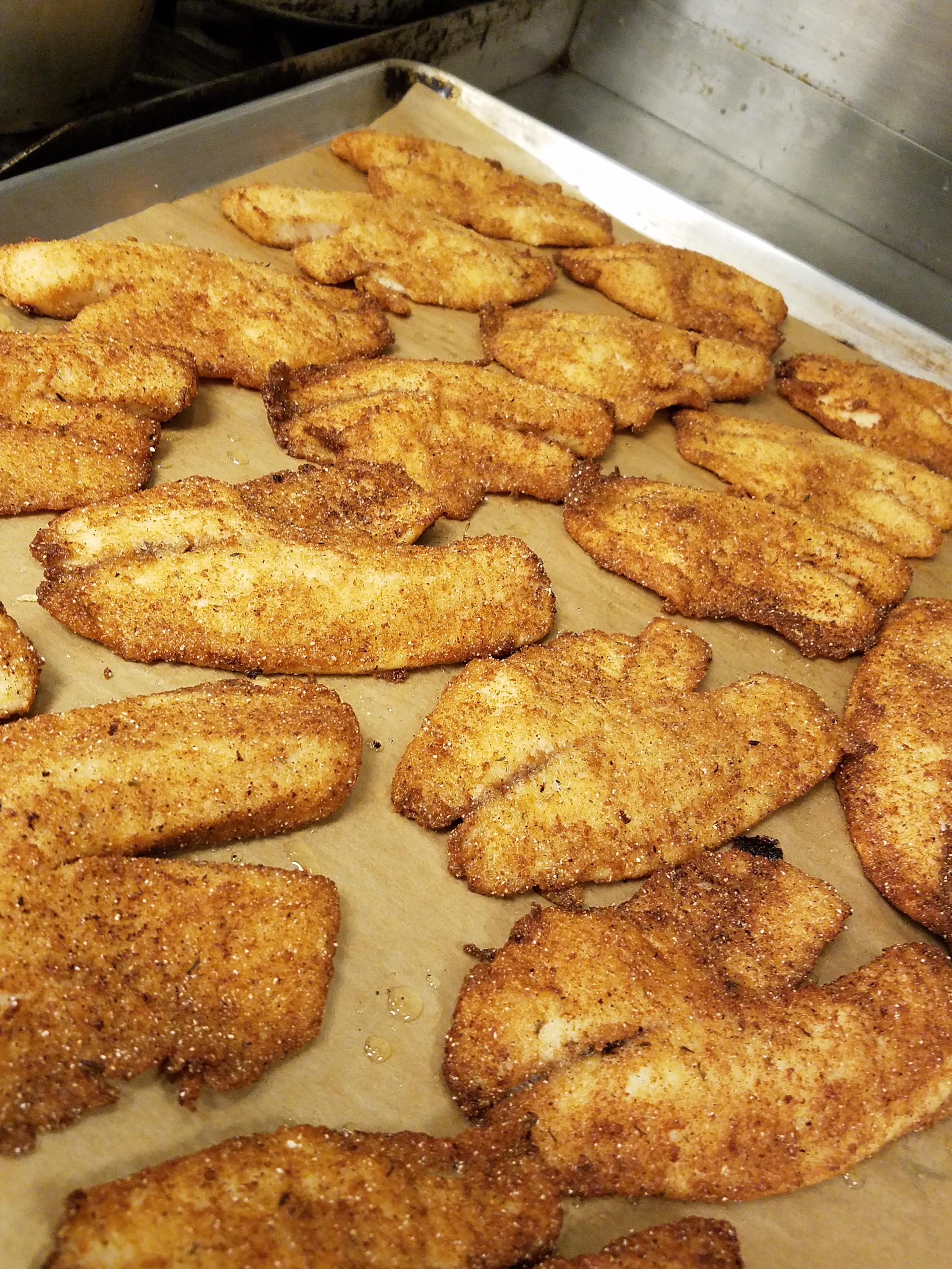 [Homemade] Fried Tilapia r/food