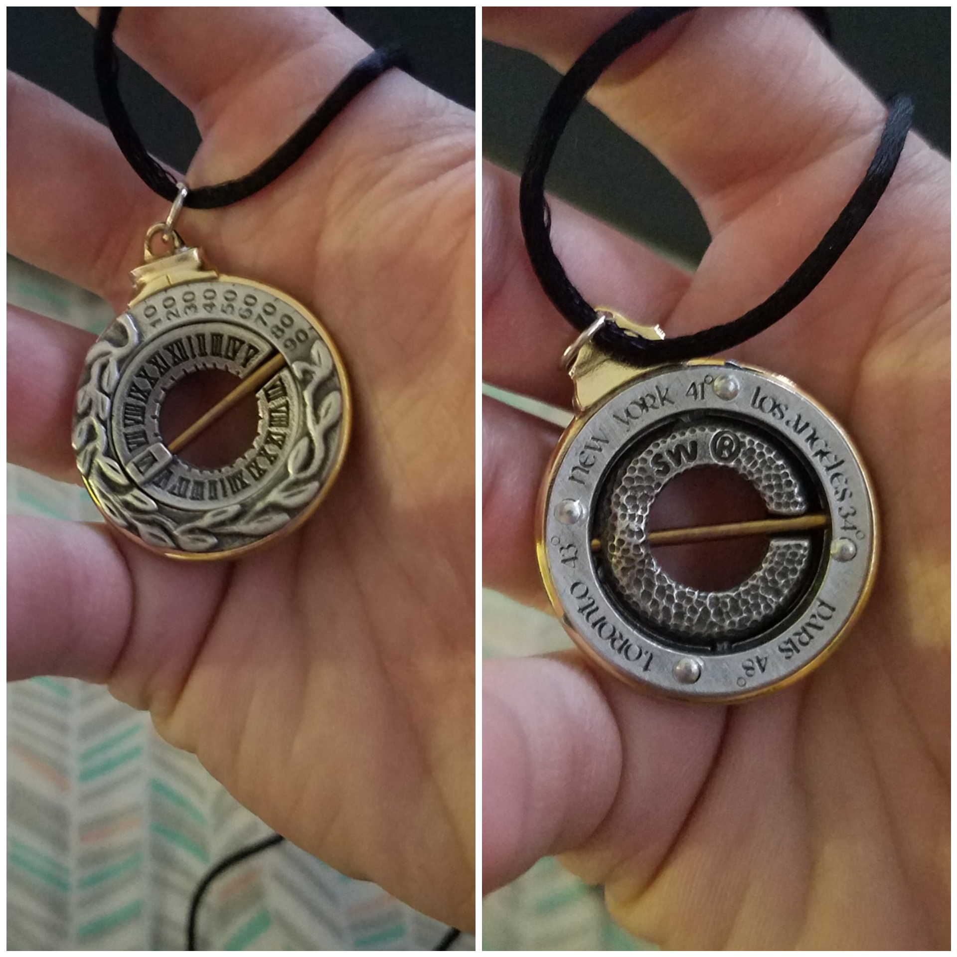 Found this necklace at goodwill, never seen anything like it! r