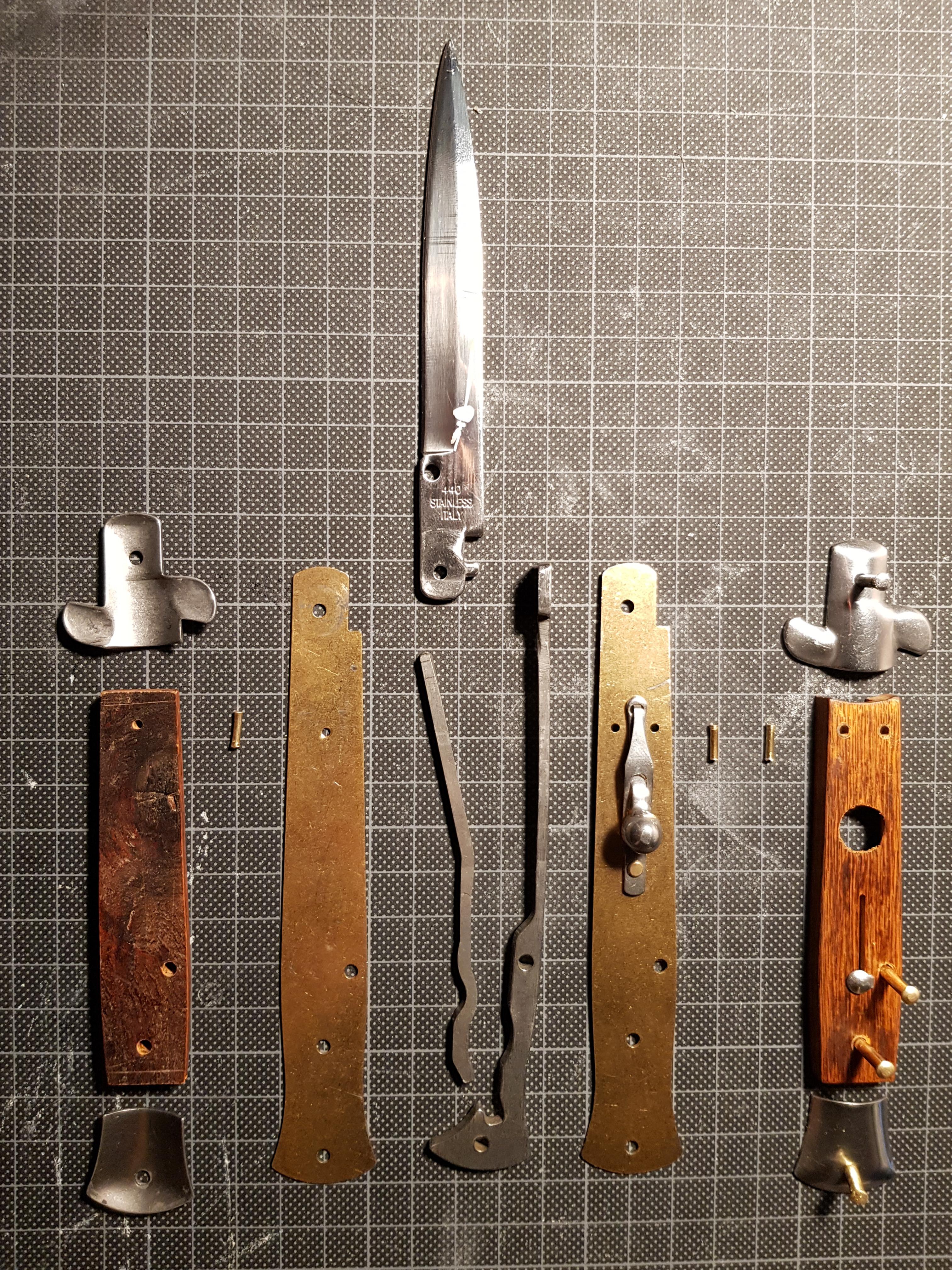 Switchblade r/knolling