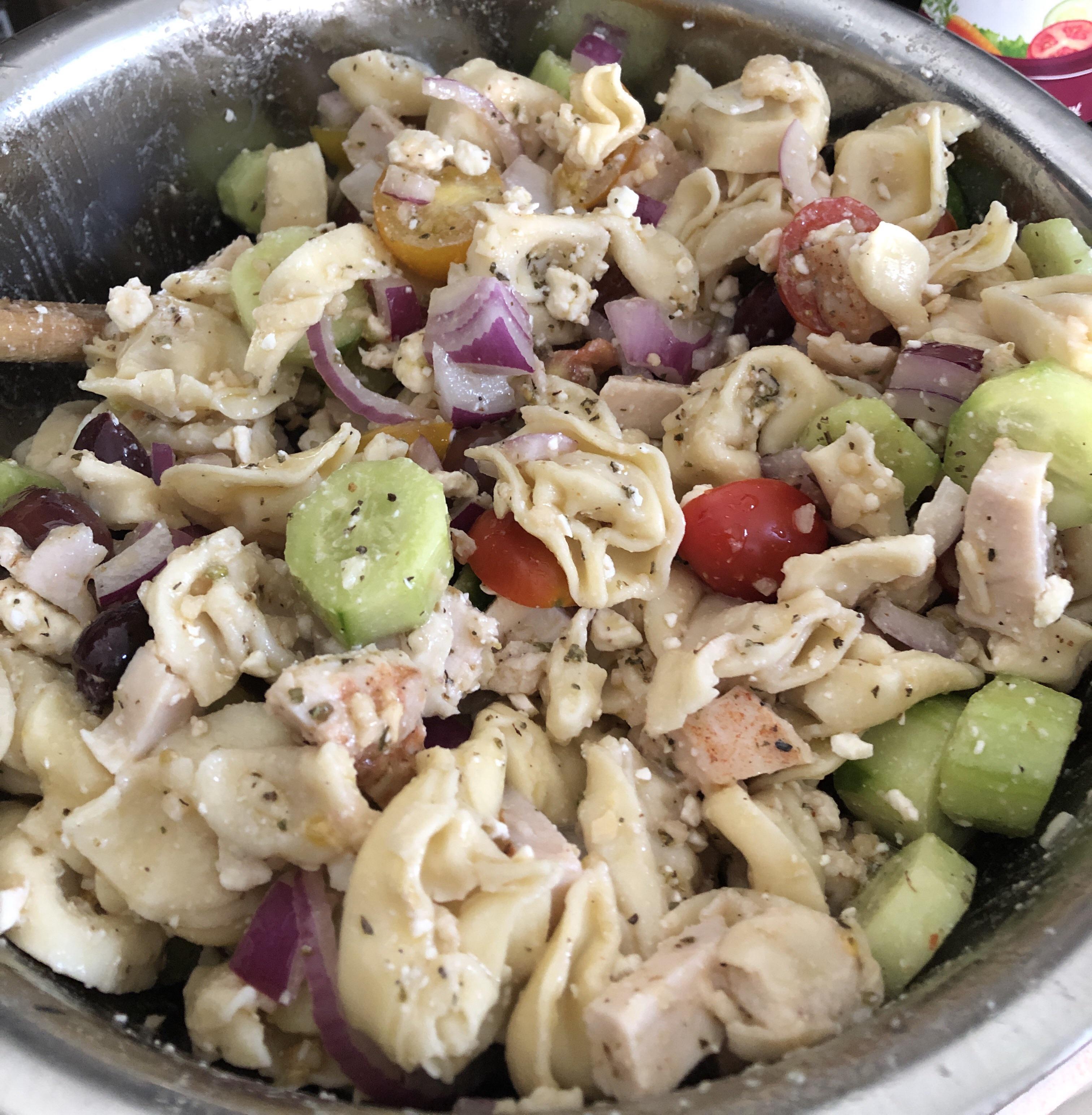 100 Aldi Meal Greek Tortellini Salad! r/aldi