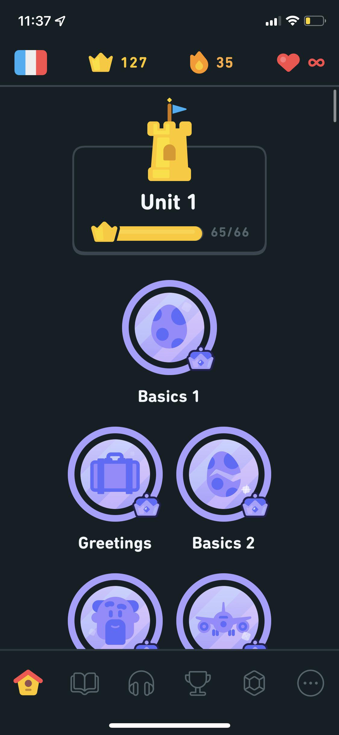 Help Please!! Where is my leaderboard tab!? r/duolingo