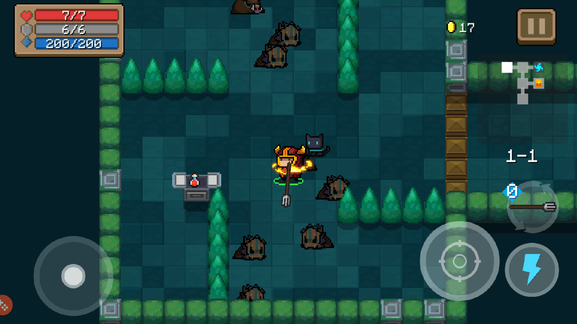 Room in "soul knight" accidentalswastica