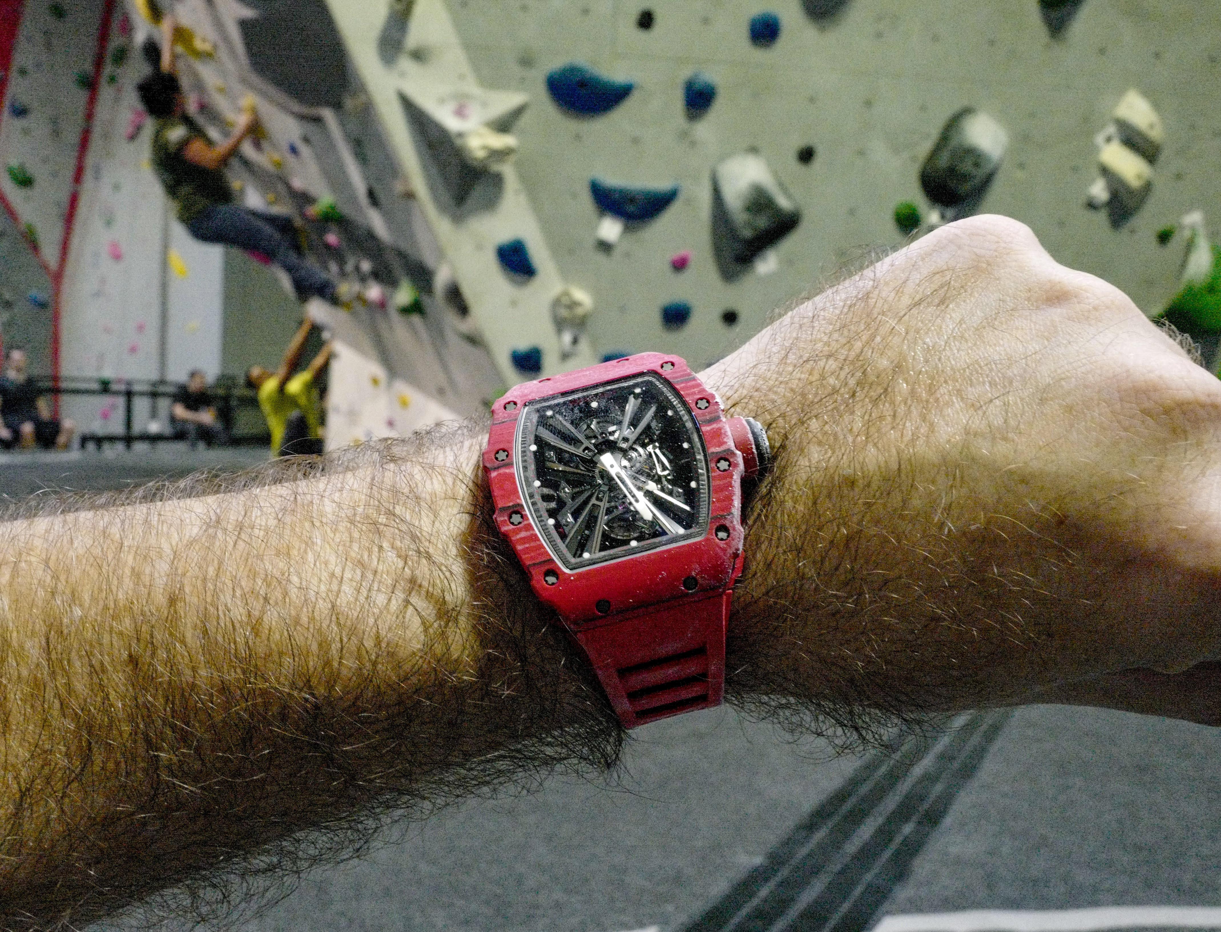 [richard mille] at the climbing gym r/Watches