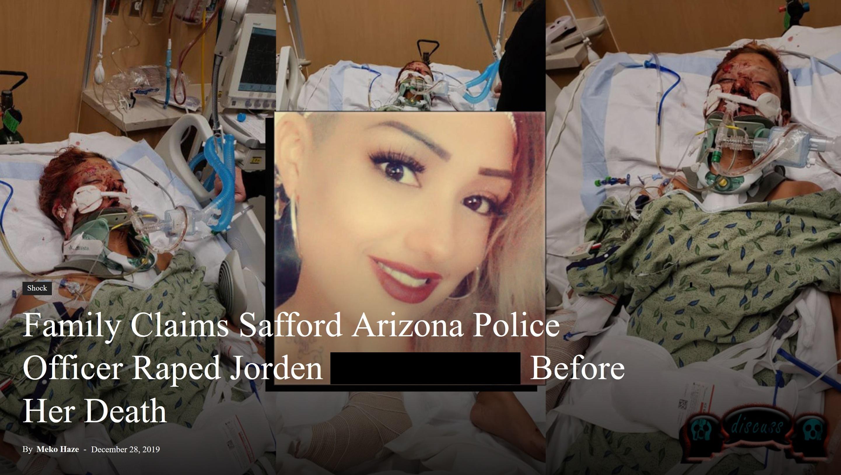 Family Claims Safford Arizona Police Officer Raped Women Before Her Death r/iamatotalpieceofshit