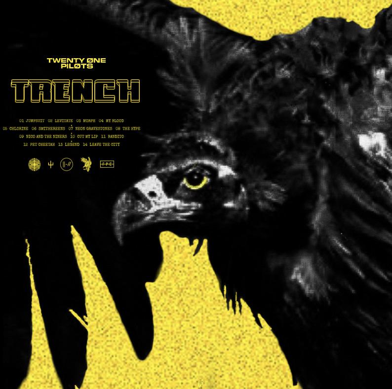 I remade the trench album art from the original stock photo of Clifford