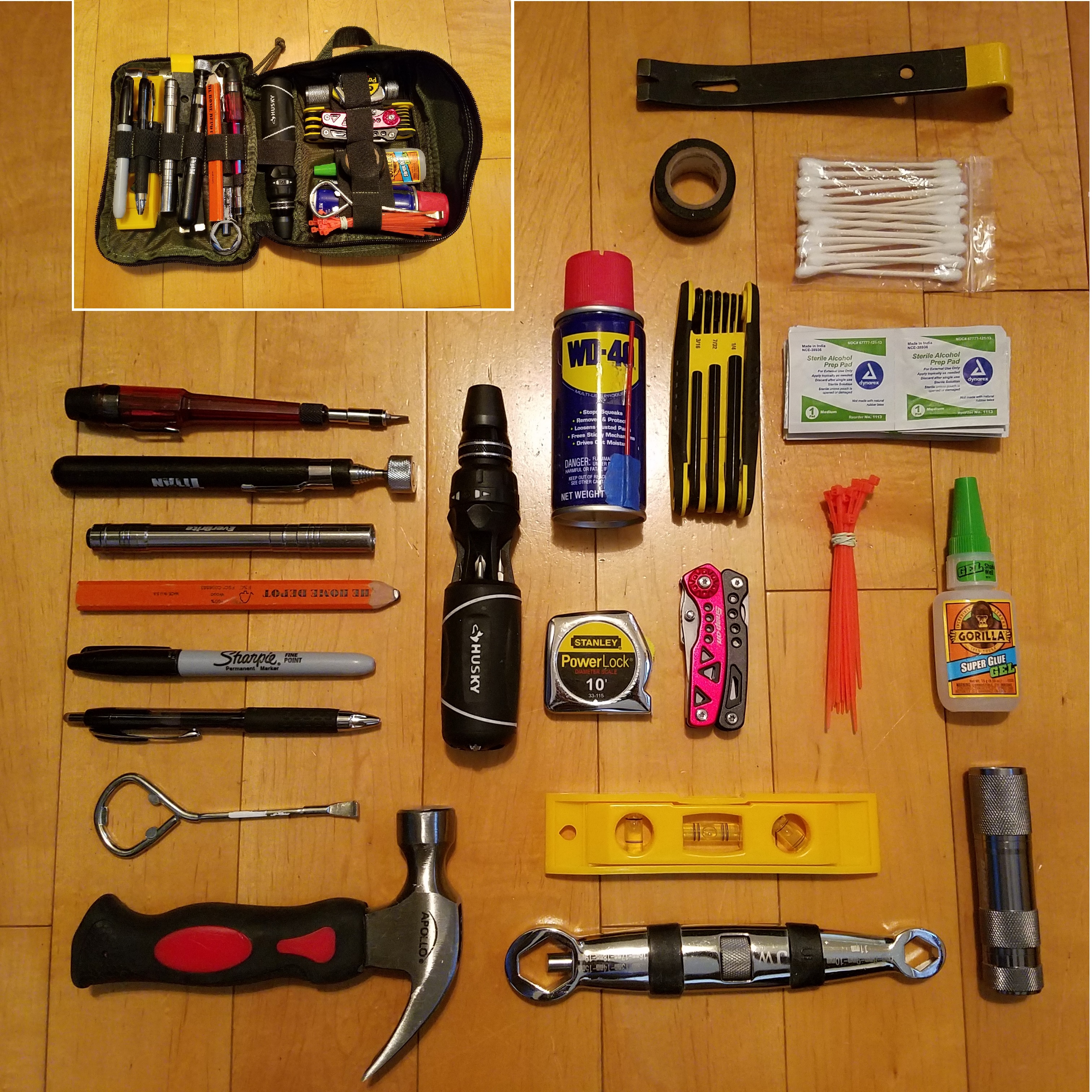 Anyone else keep a portable mini toolkit handy? Tools