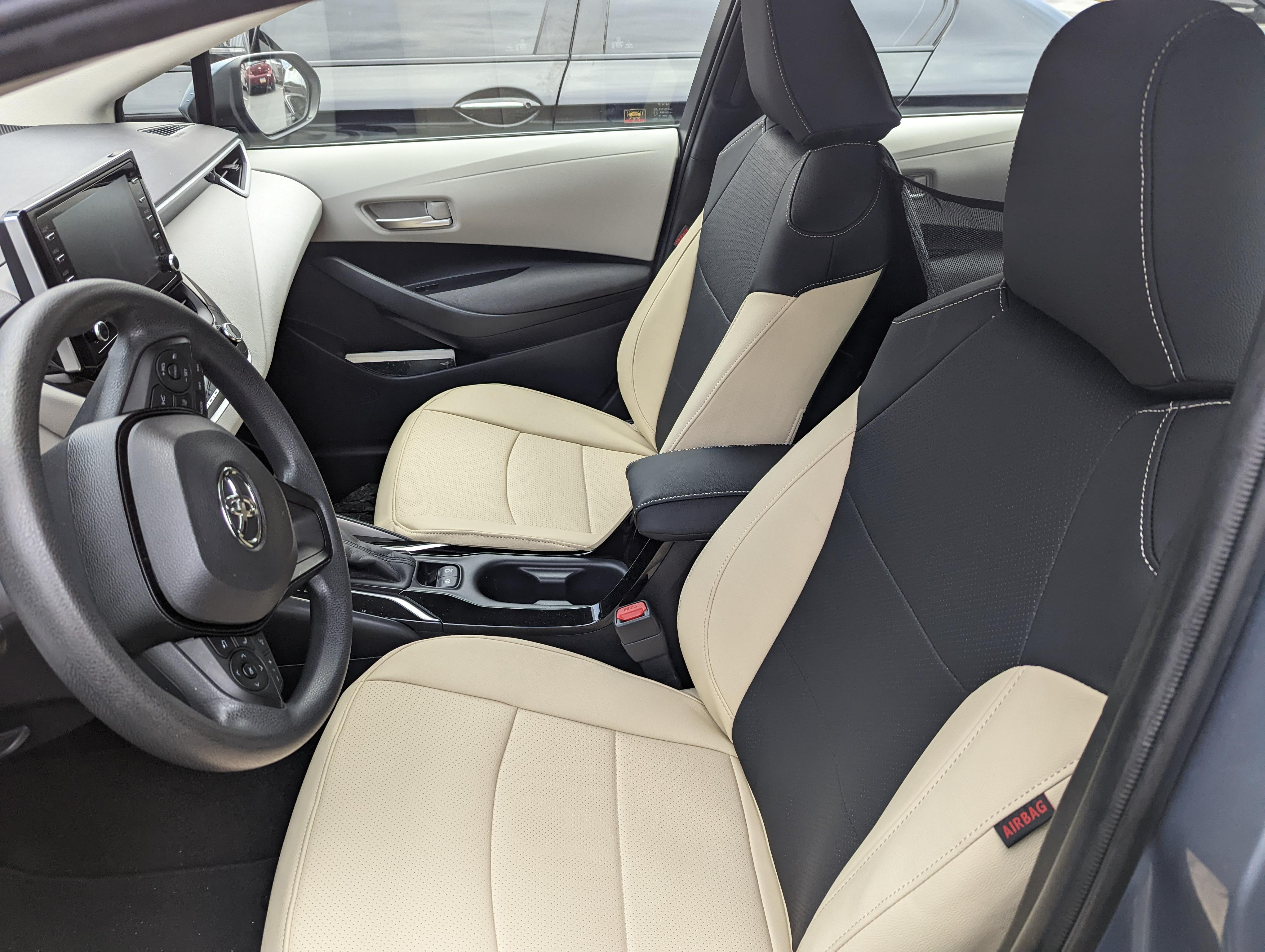 Custom EKR seat covers on my 2020 LE r/COROLLA