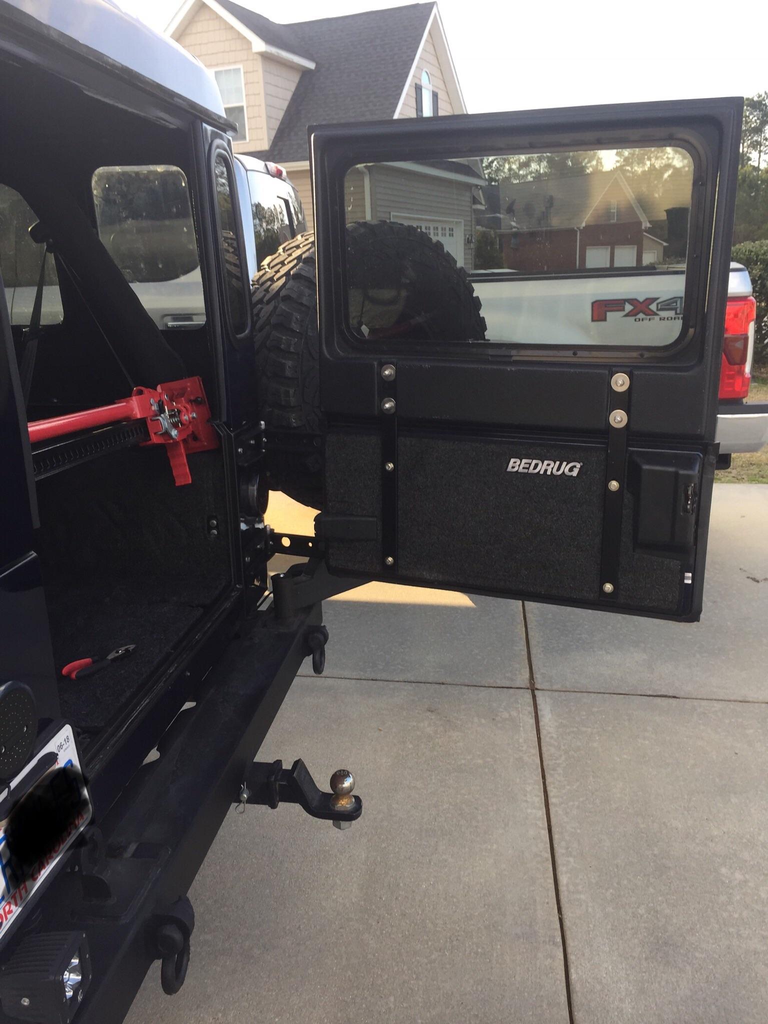 Safari top barn door tailgate r/Jeep