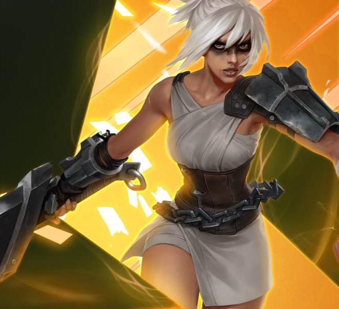 Riven's look in the lore is so different compared to league and ingame