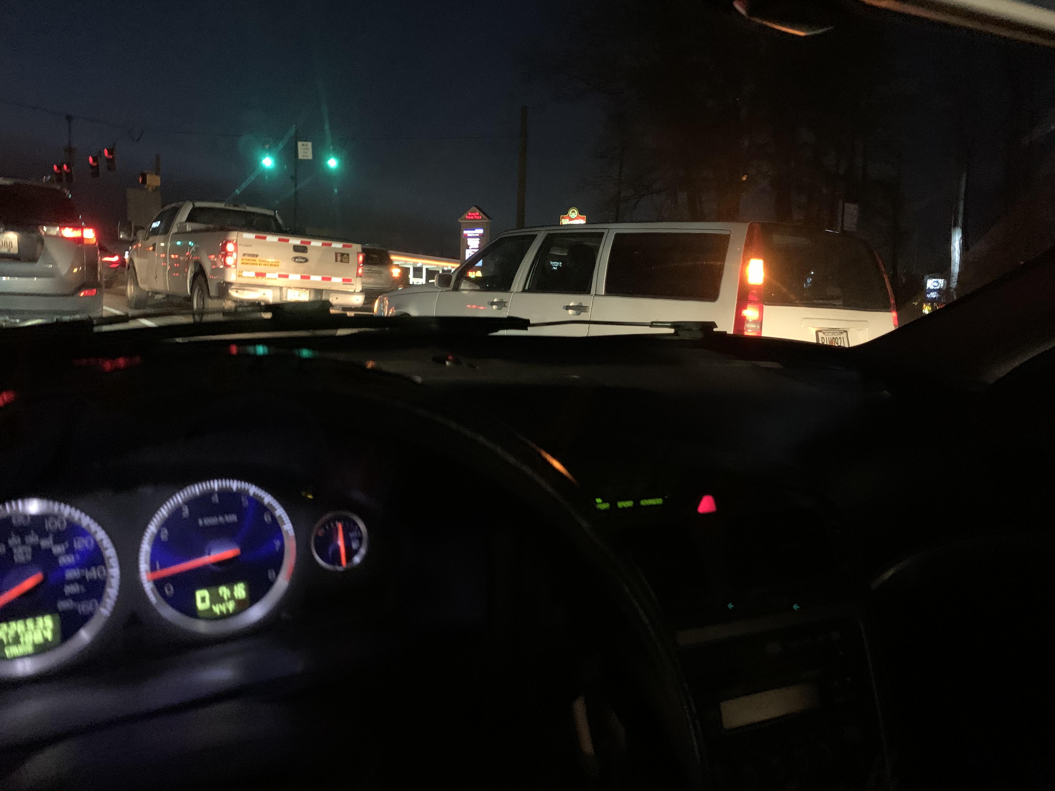 What are the odds? Spotted an 850R wagon in my V70R wagon this morning