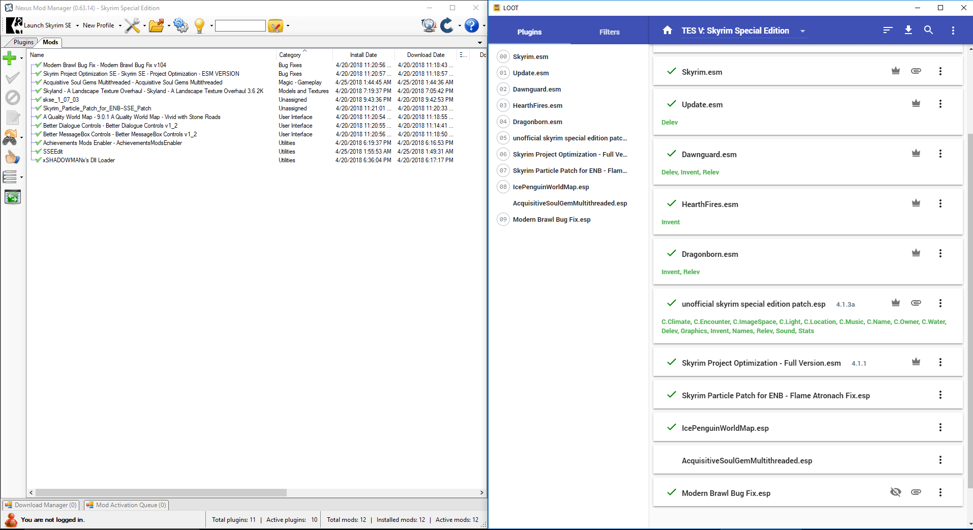 Black screen error when traveling or waiting. r/skyrim