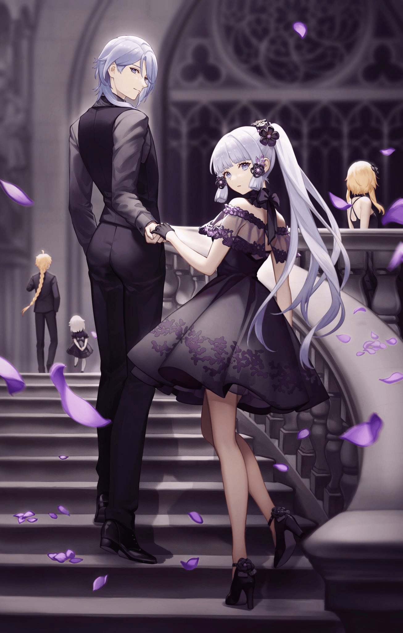 Ayaka in black dress (by シヤ) r/AyakaMains