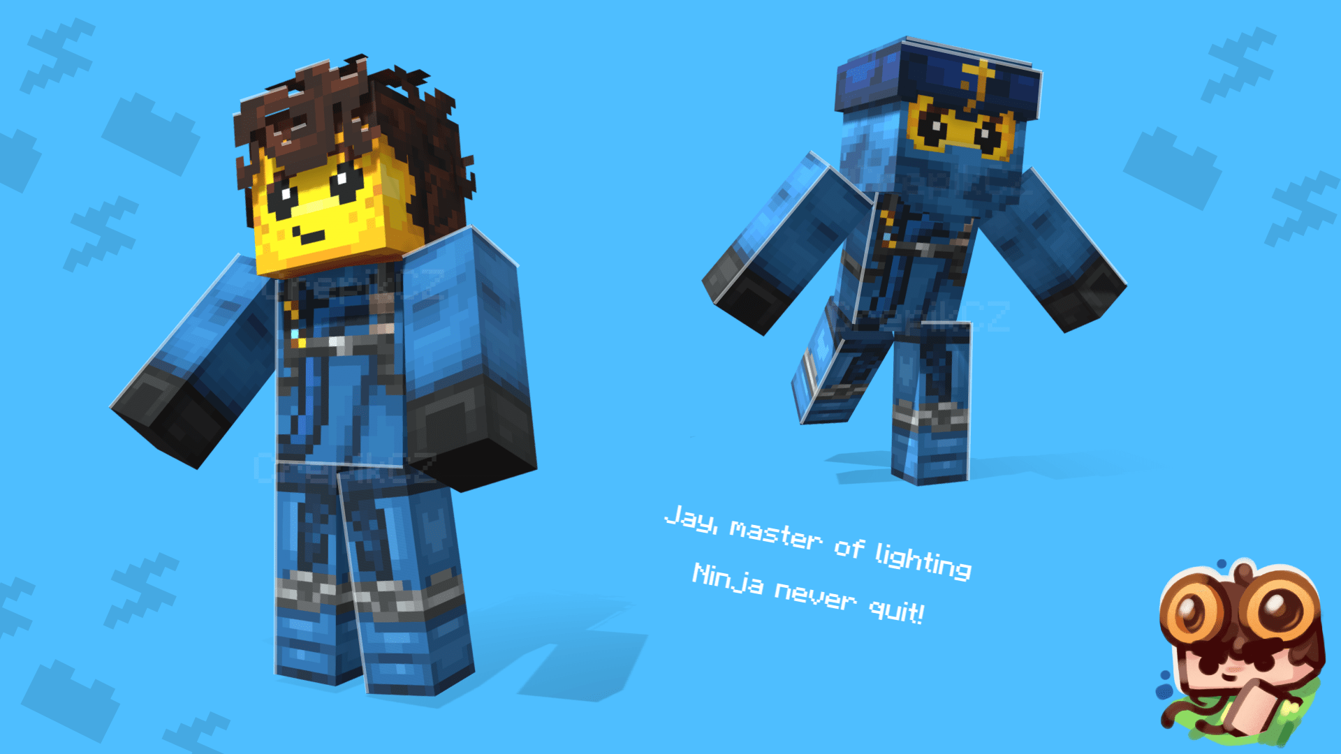 Minecraft Ninjago Jay Skin