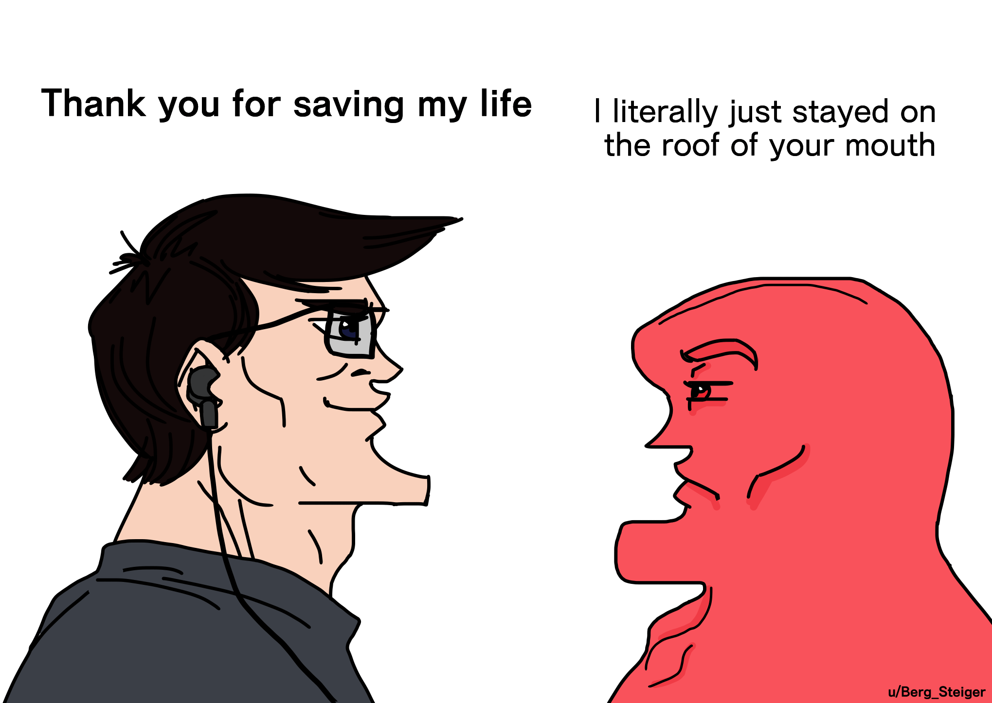 Can't talk right now (I'm mewing) r/virginvschad