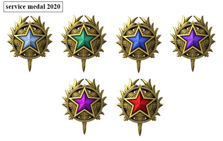 Medals 2020 csgo