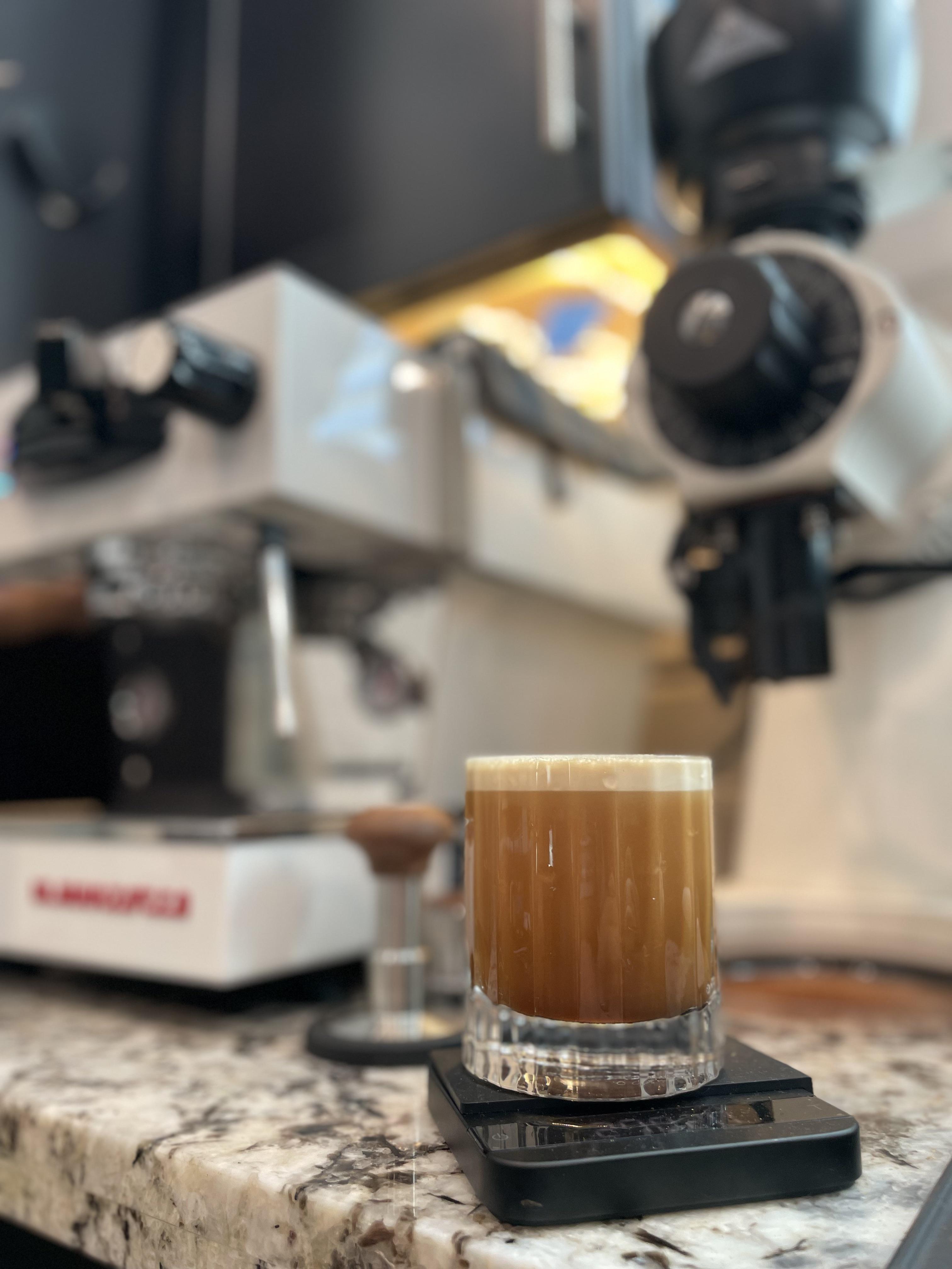 Hype is real. Cold steamed espresso. espresso