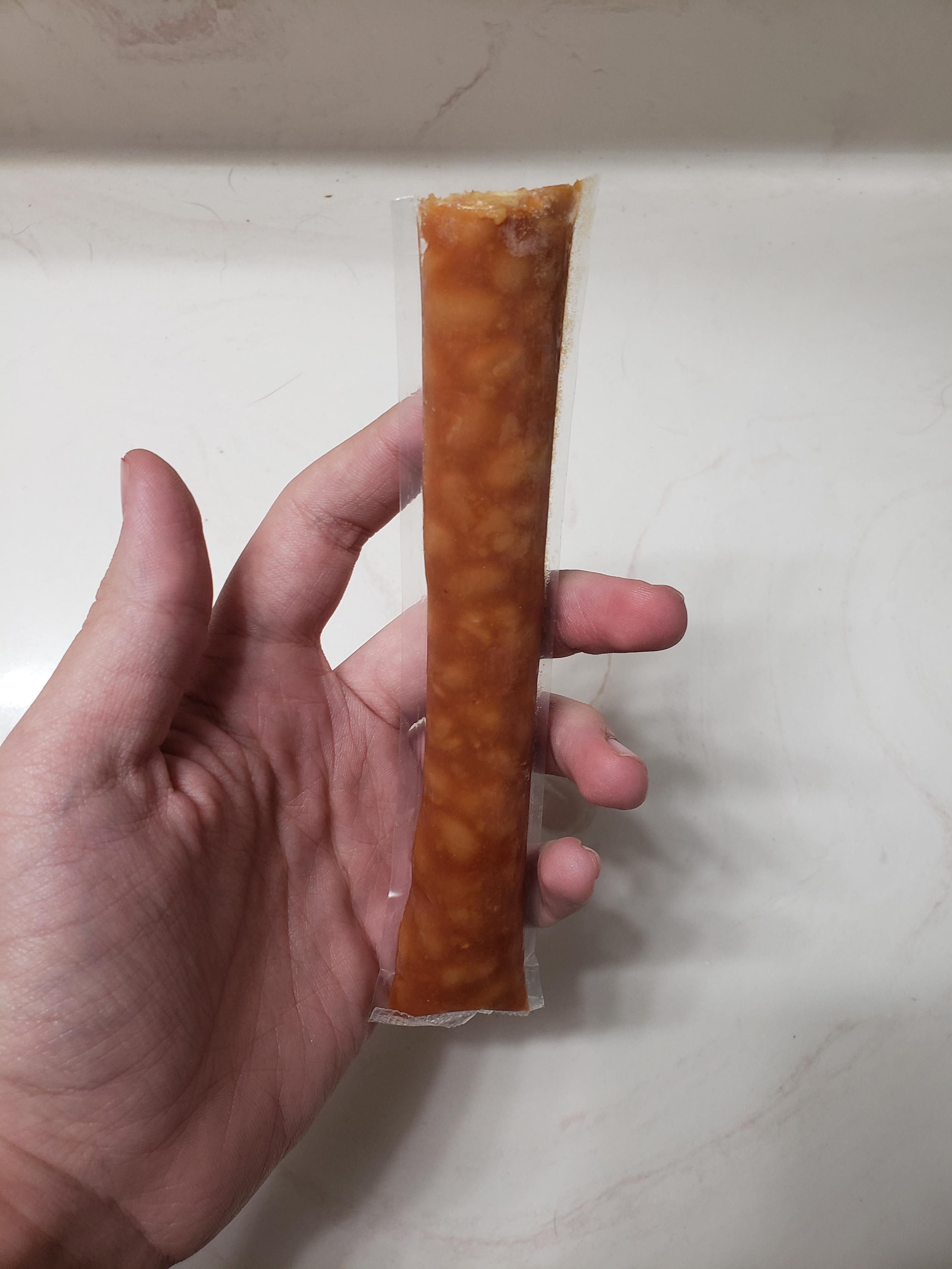 I made bean popsicles cuz I was bored and wanted to know the taste (yes