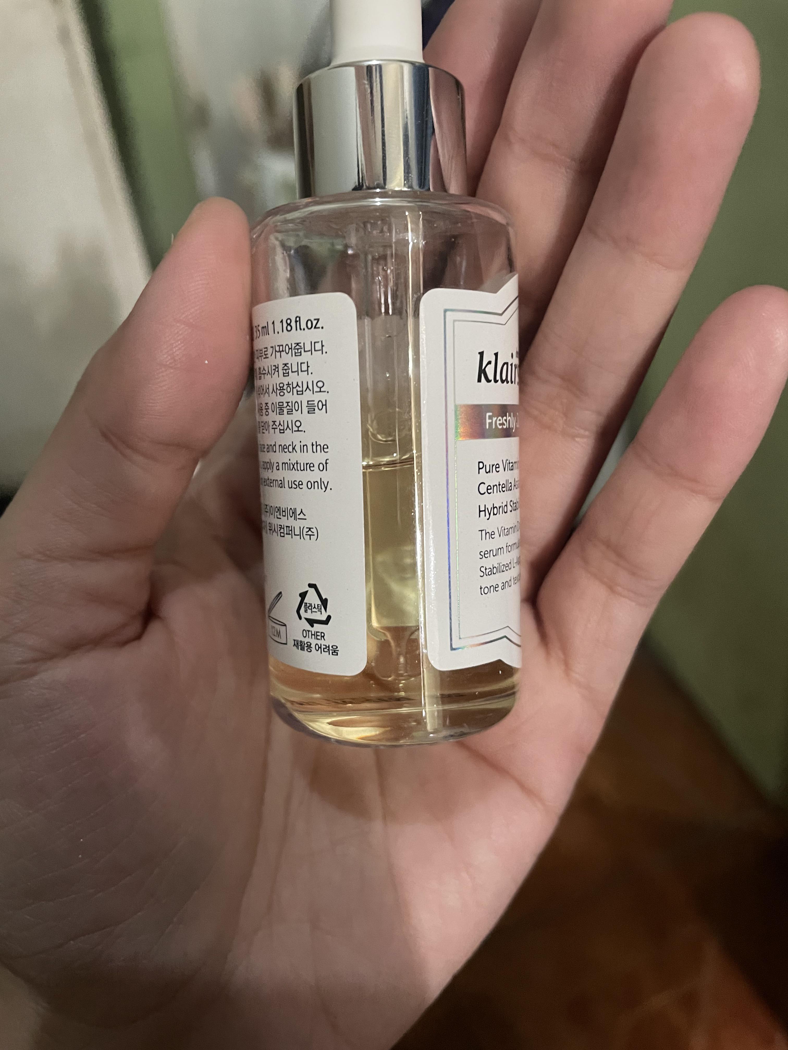 My Klairs Vitamin C serum has now turned into this color. Should I