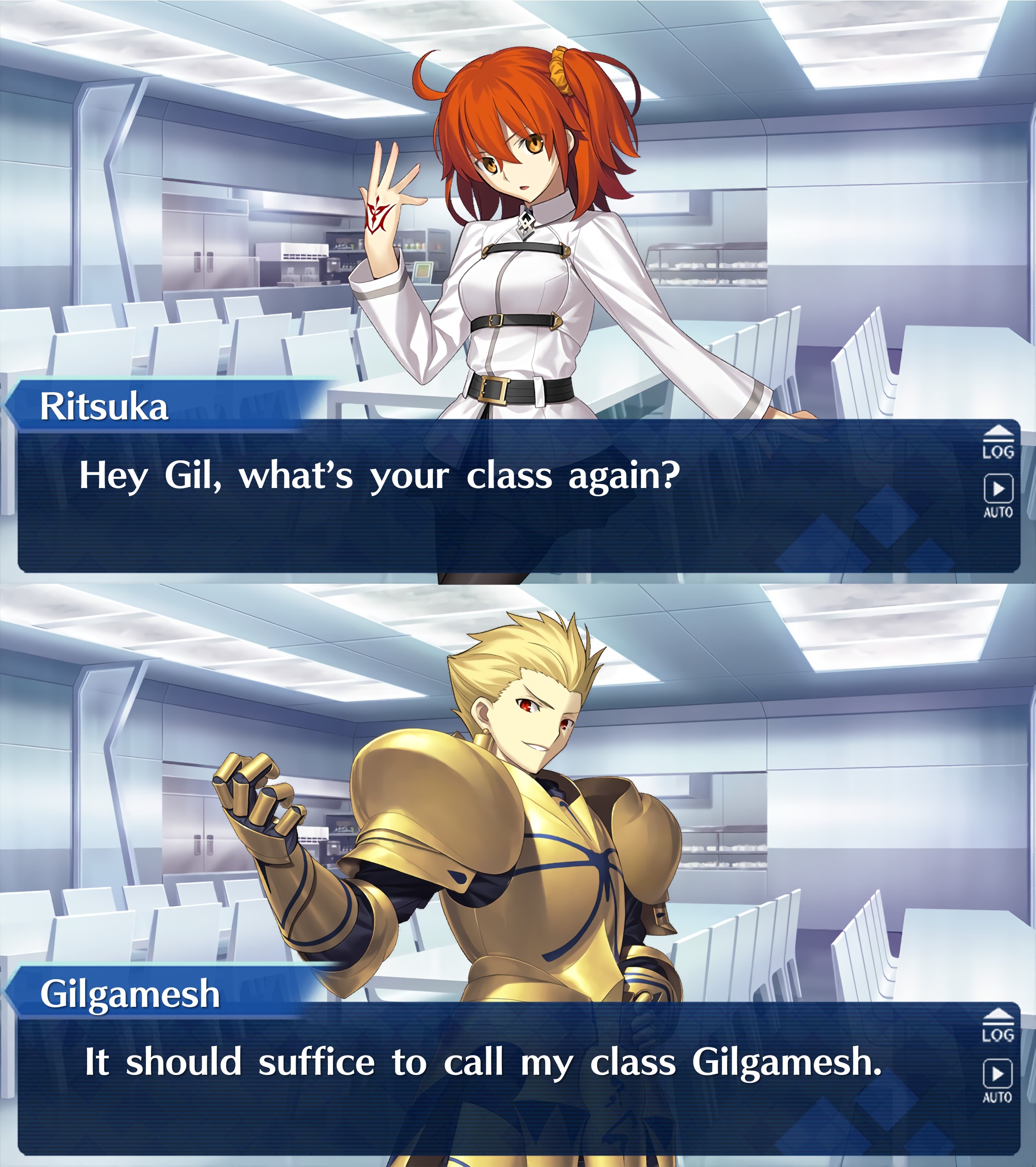 Definitely something Gilgamesh would say r/grandorder
