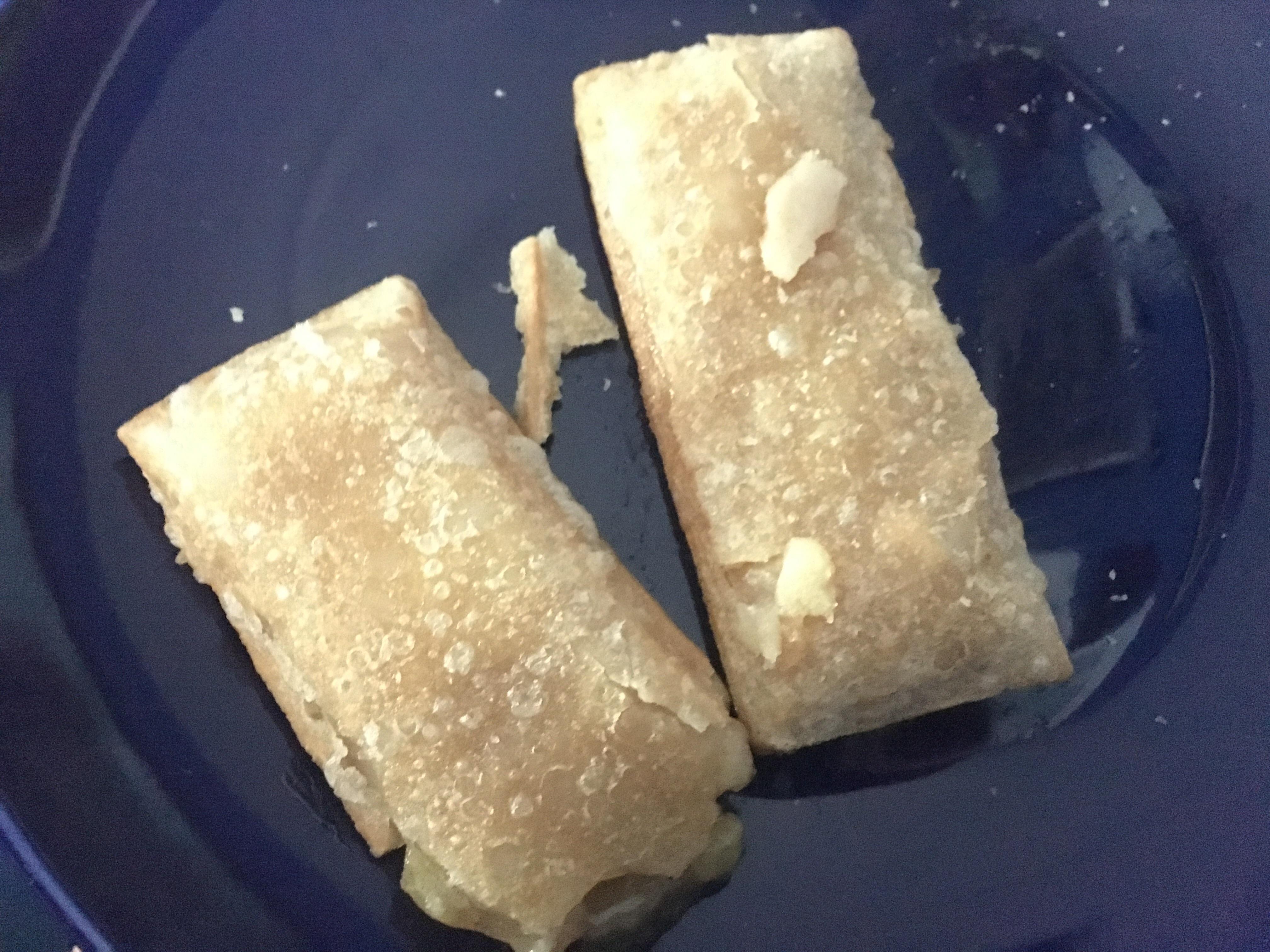 KFC Apple Turnover on a plate r/shittyfoodporn