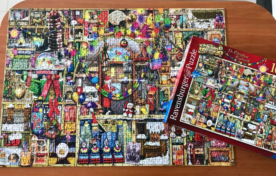 My little Christmas tradition complete! Every year I dig out Colin