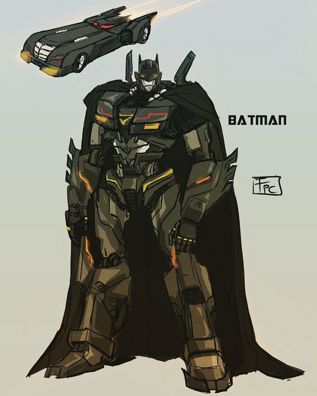 Batman/Transformer by Frederic Pham Chuong r/transformers