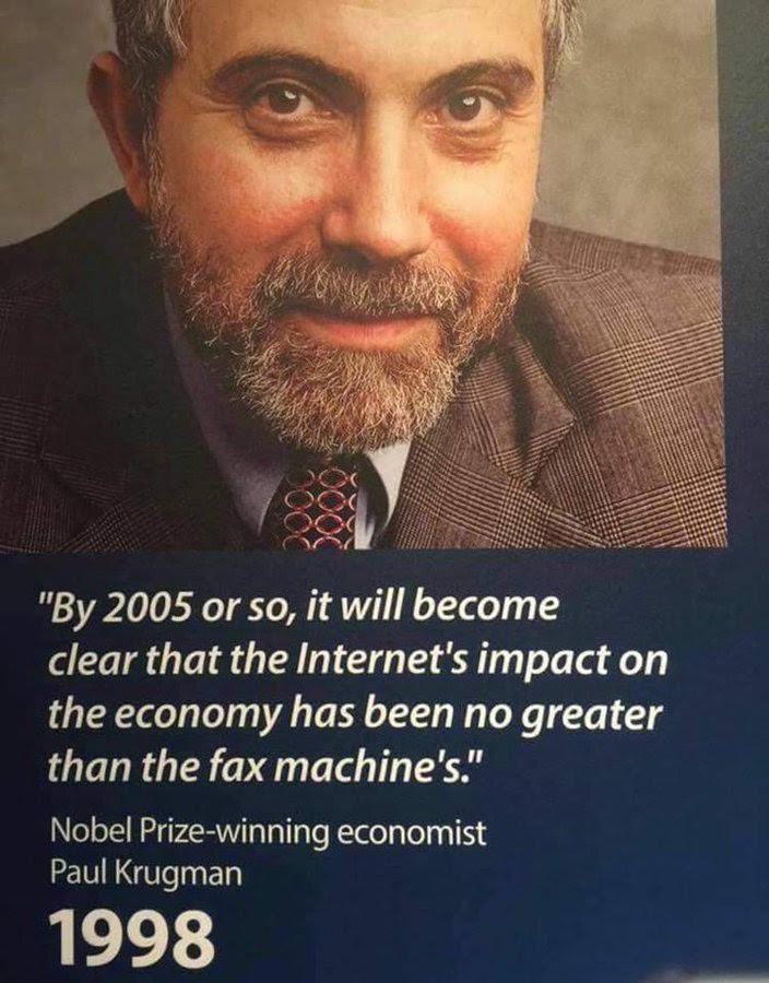 This Paul Krugman quote r/agedlikemilk