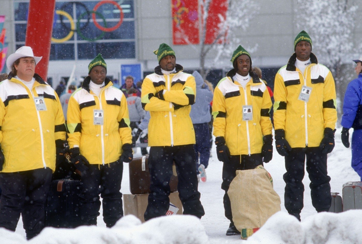 One of John Candy’s last films (Cool Runnings, 1993) as coach Irv