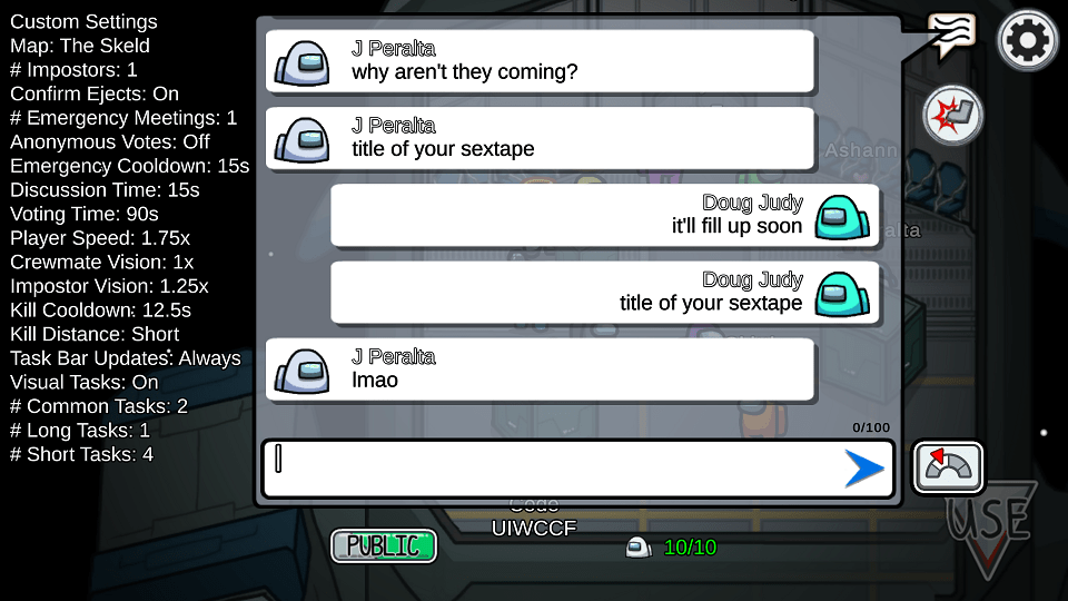 Doug Judy and Jake Peralta! We found each other in game! Reunited and