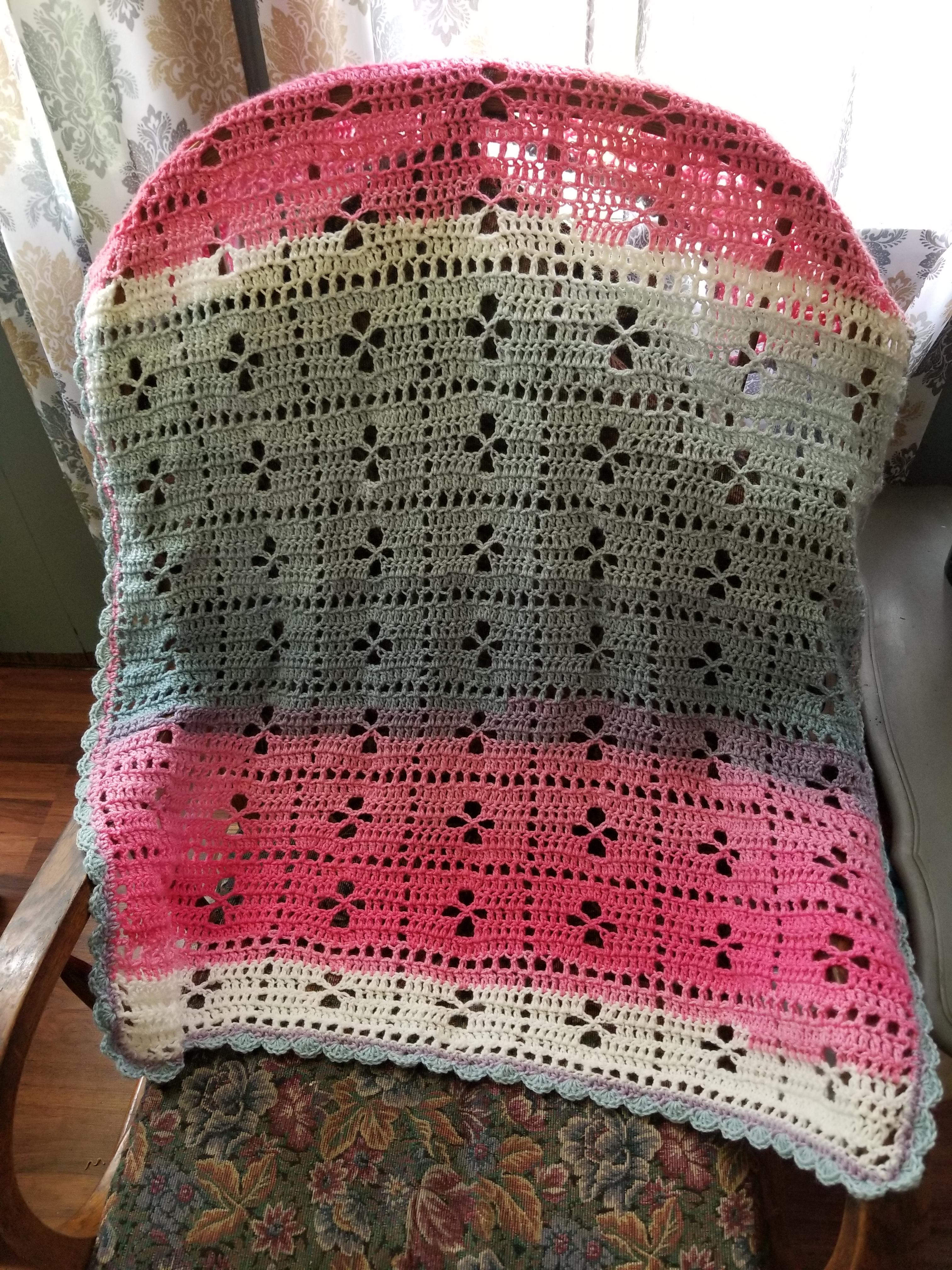 Finished my call the midwife blanket!! r/crochet