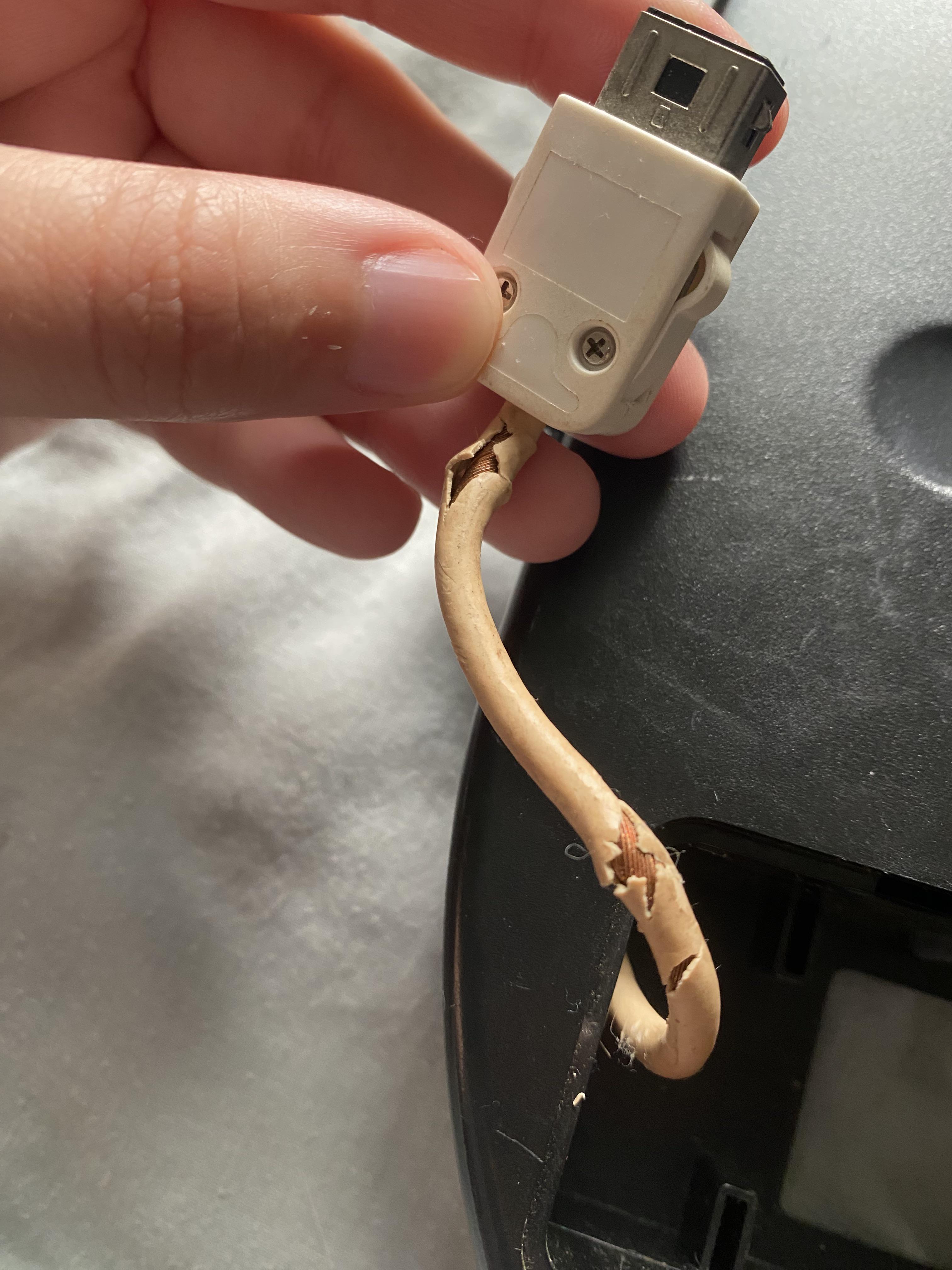 Broken Wii nunchuck cable tips haven’t been able to test yet but I’m