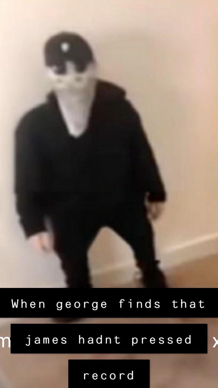 was ready to throw some hands with james r/Memeulous