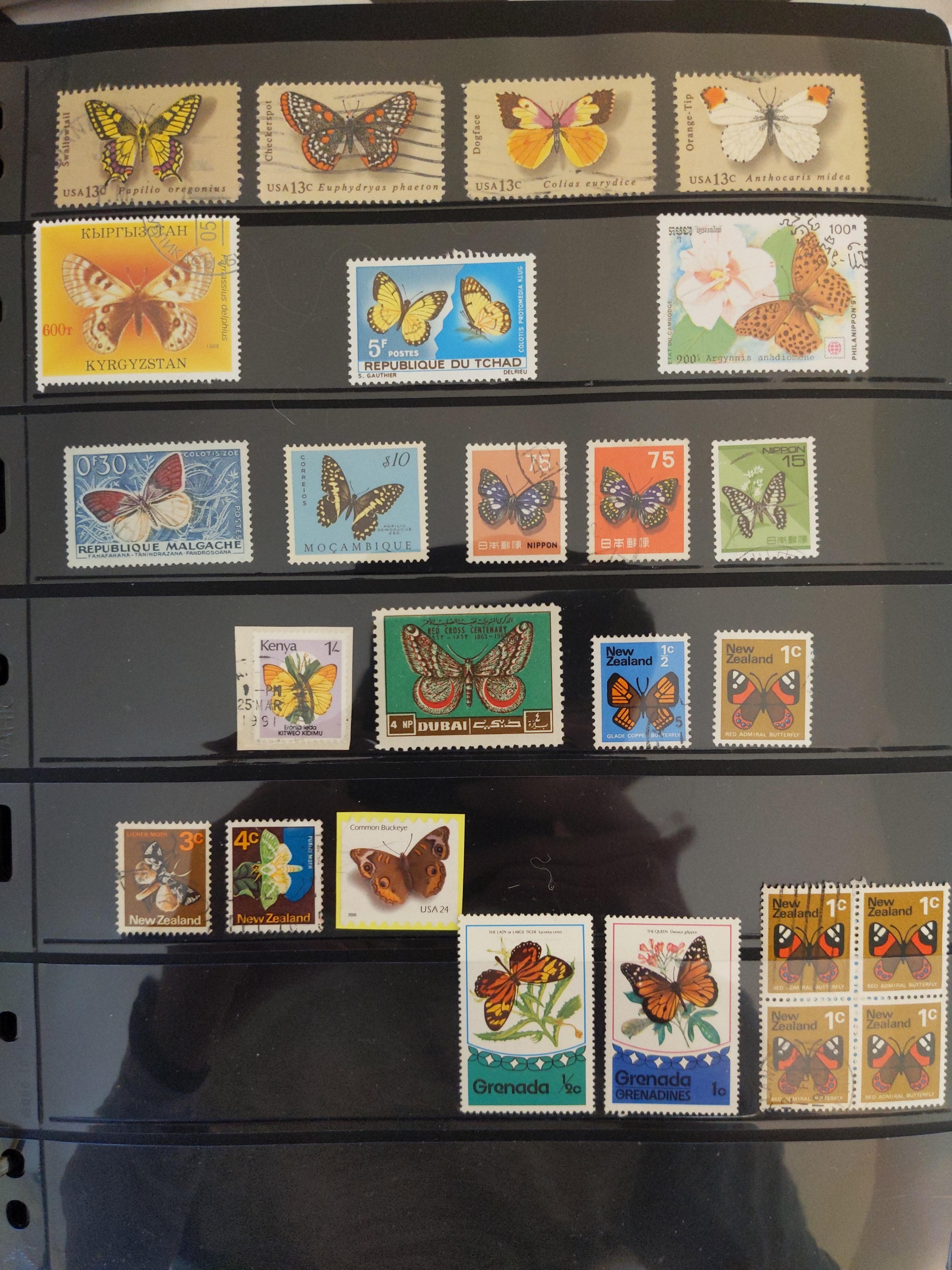 Butterfly Stamps 🦋 r/philately