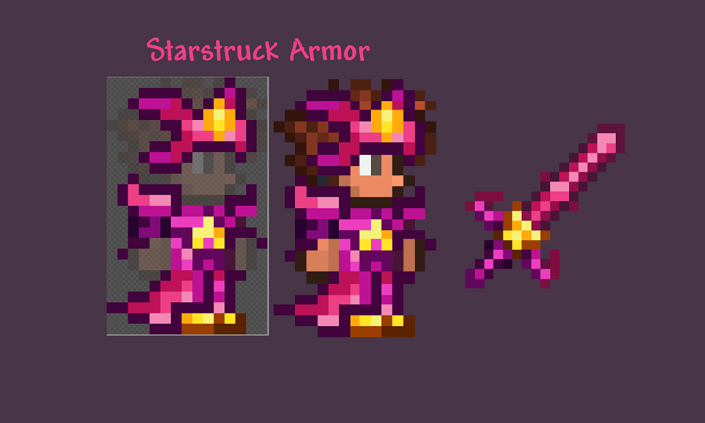 Starstruck Armor (Vanity Contest) r/Terraria